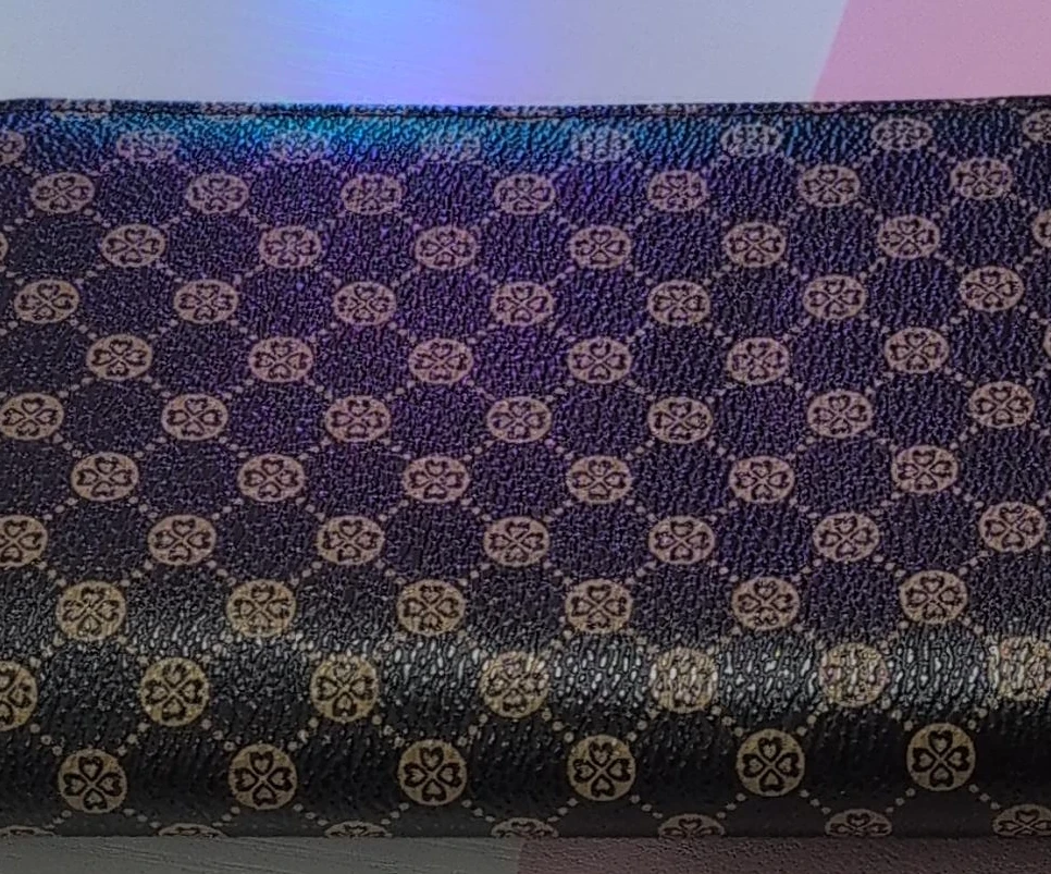 Patterned Clutch Wallet