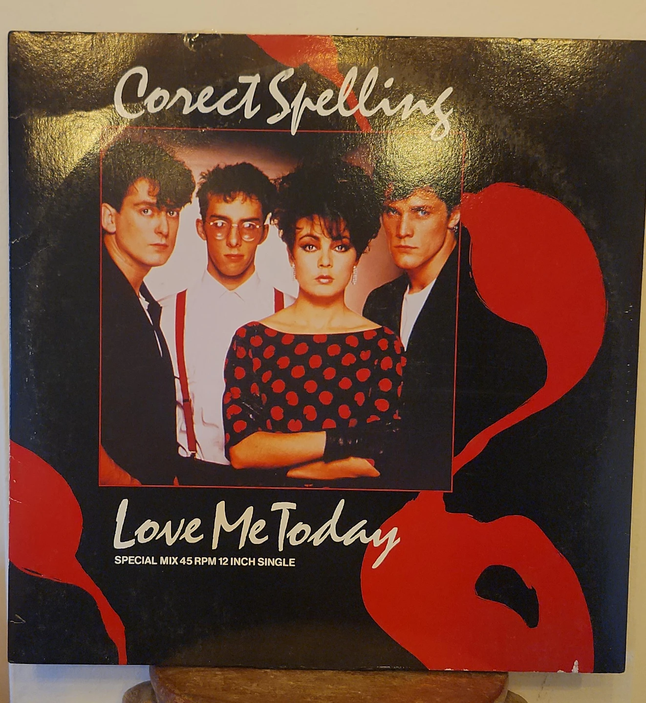 Corect Spelling Love Me Today 45 RPM 12 Inch Single