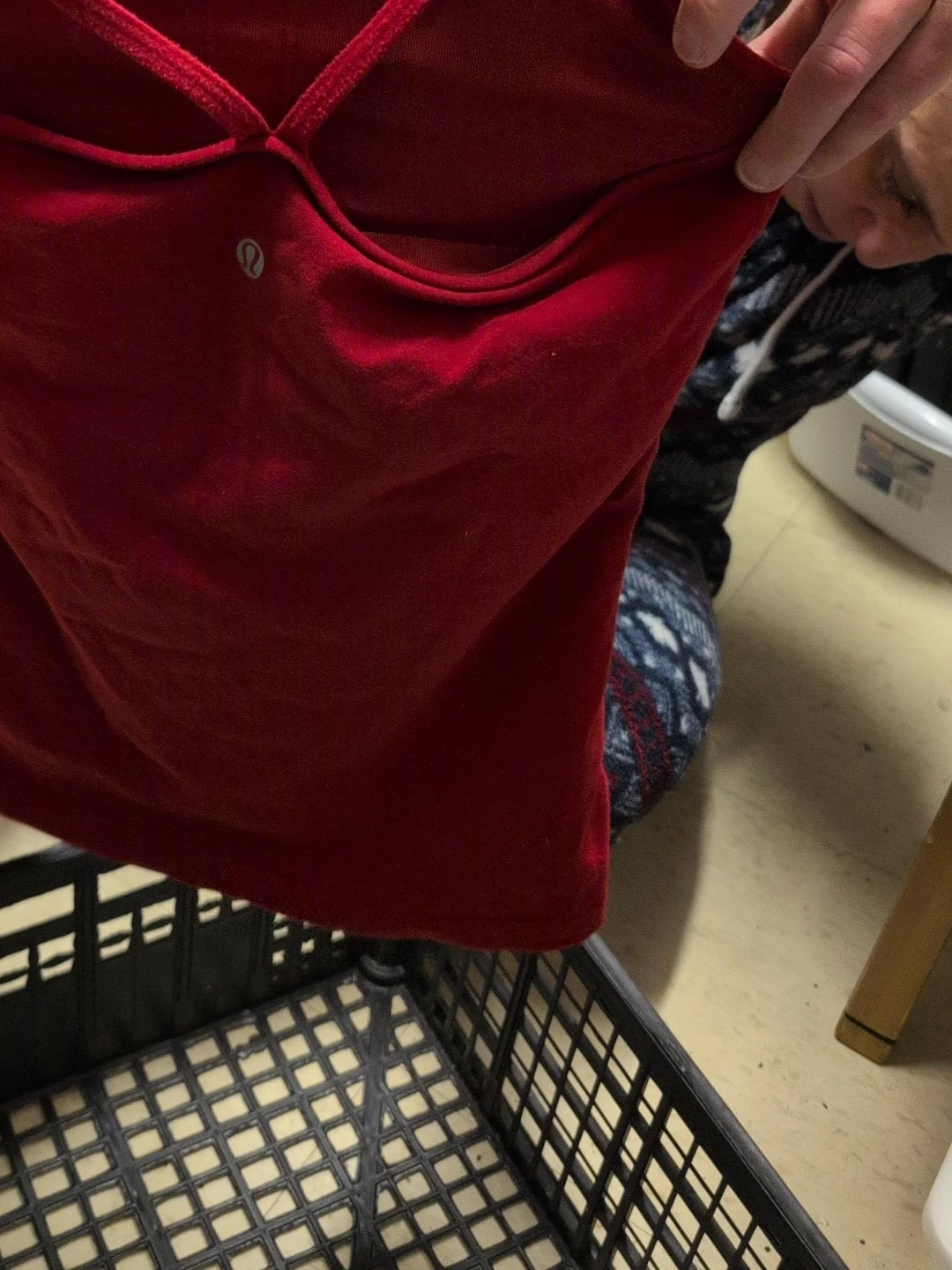 Lululemon Red Tank Top