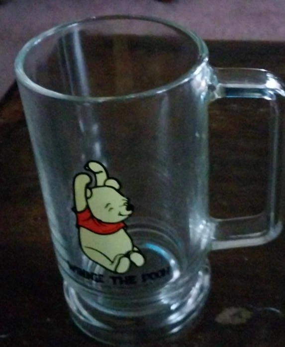 Winnie the Pooh Glass Mug 🏆