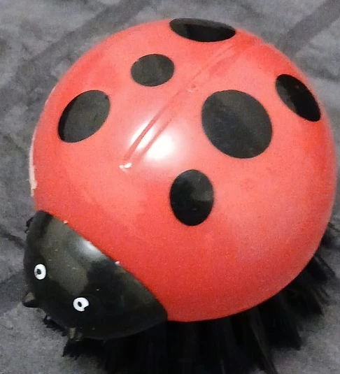 Ladybug Mini Desk Brush