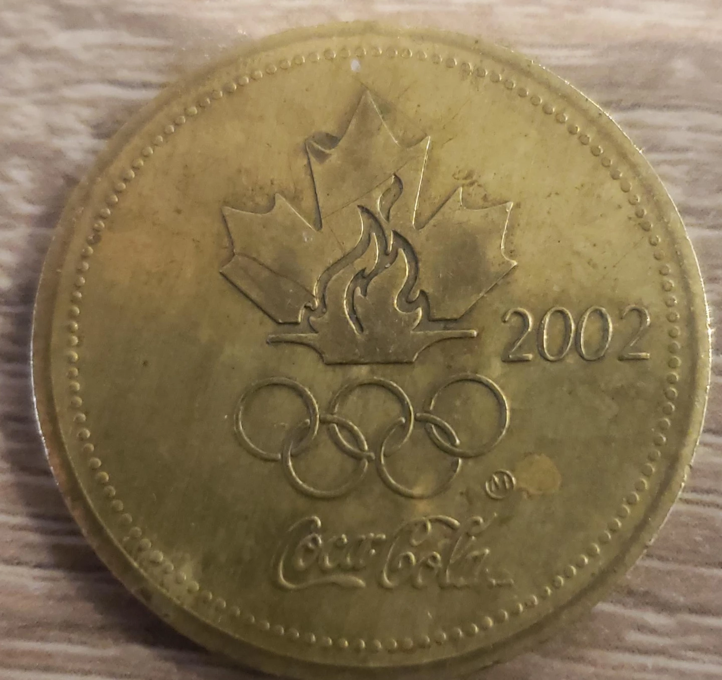 Coca-Cola 2002 Olympic Token (Open to Offers!)