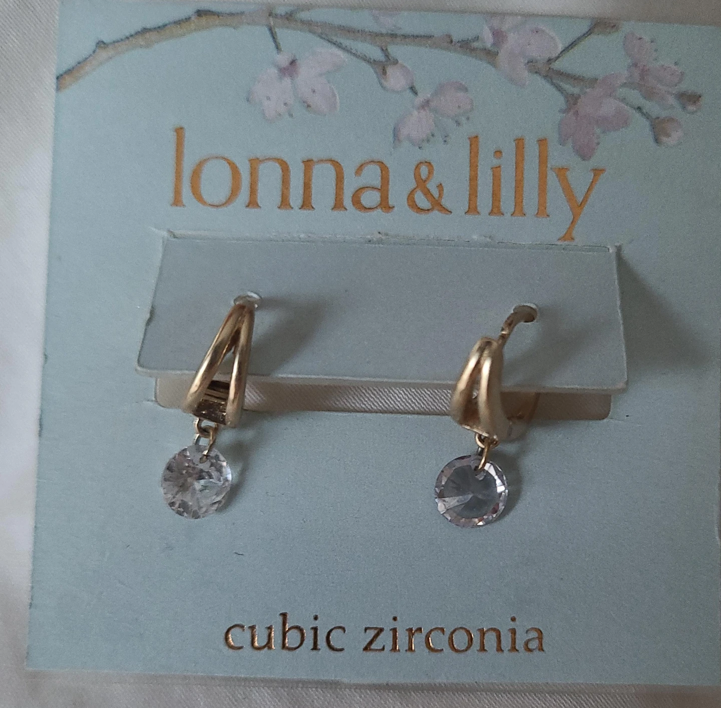 Lonna & Lilly Hoop Earrings with Cubic Zirconia - photo 4