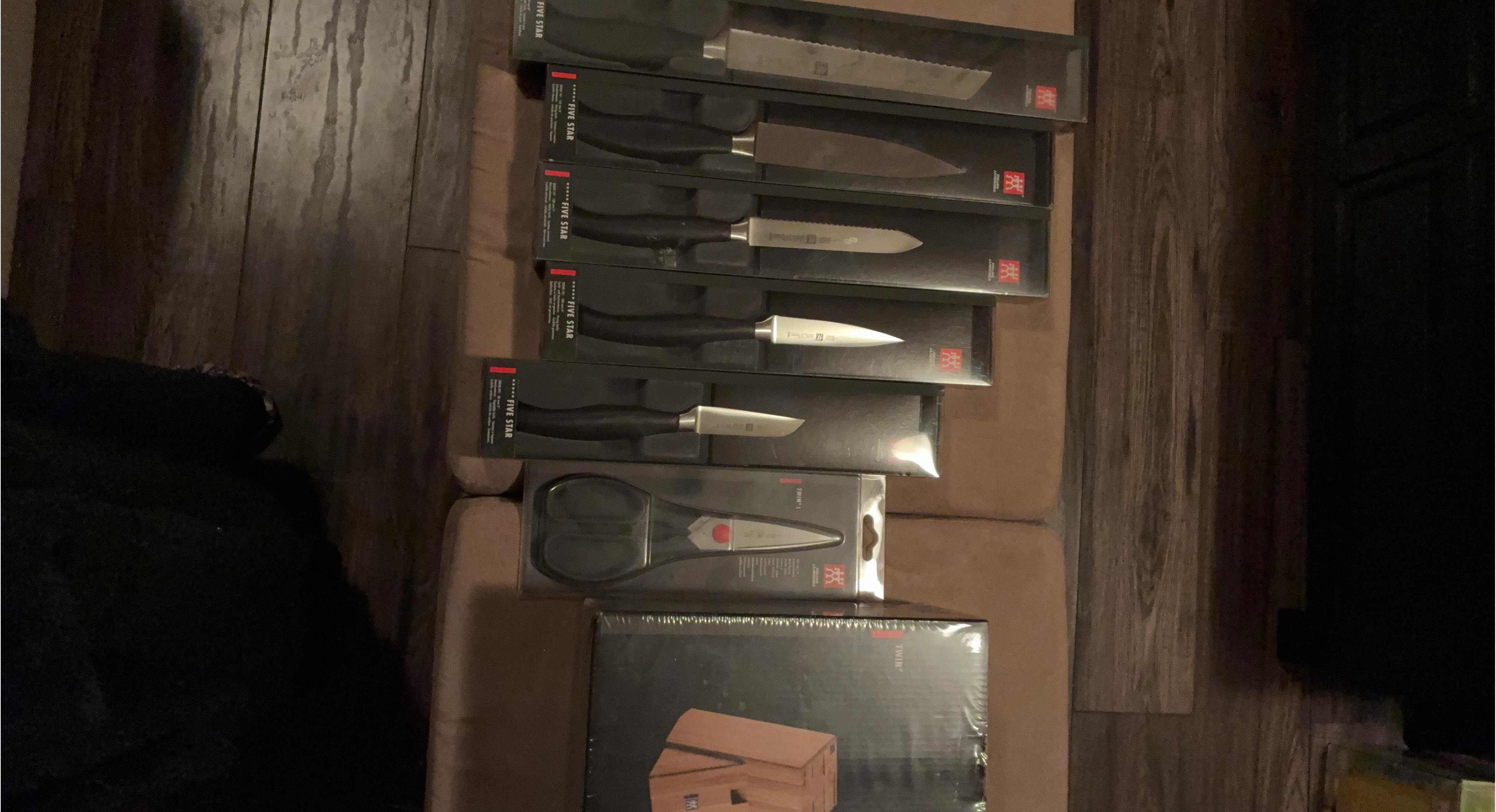ZWILLING J.A. Henckels FIVE STAR 5-Piece Knife Block Set
