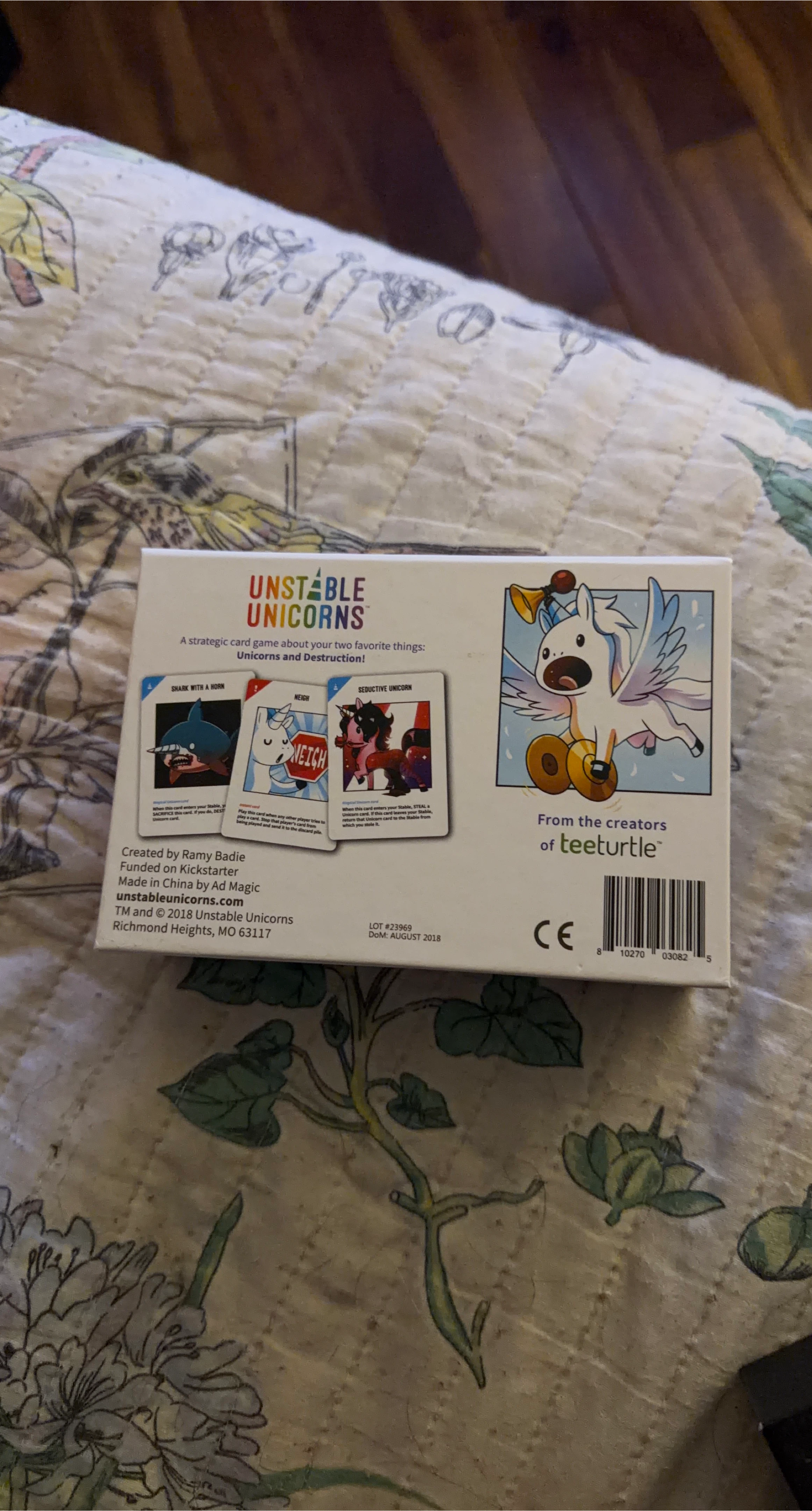 Unstable Unicorns Card Game