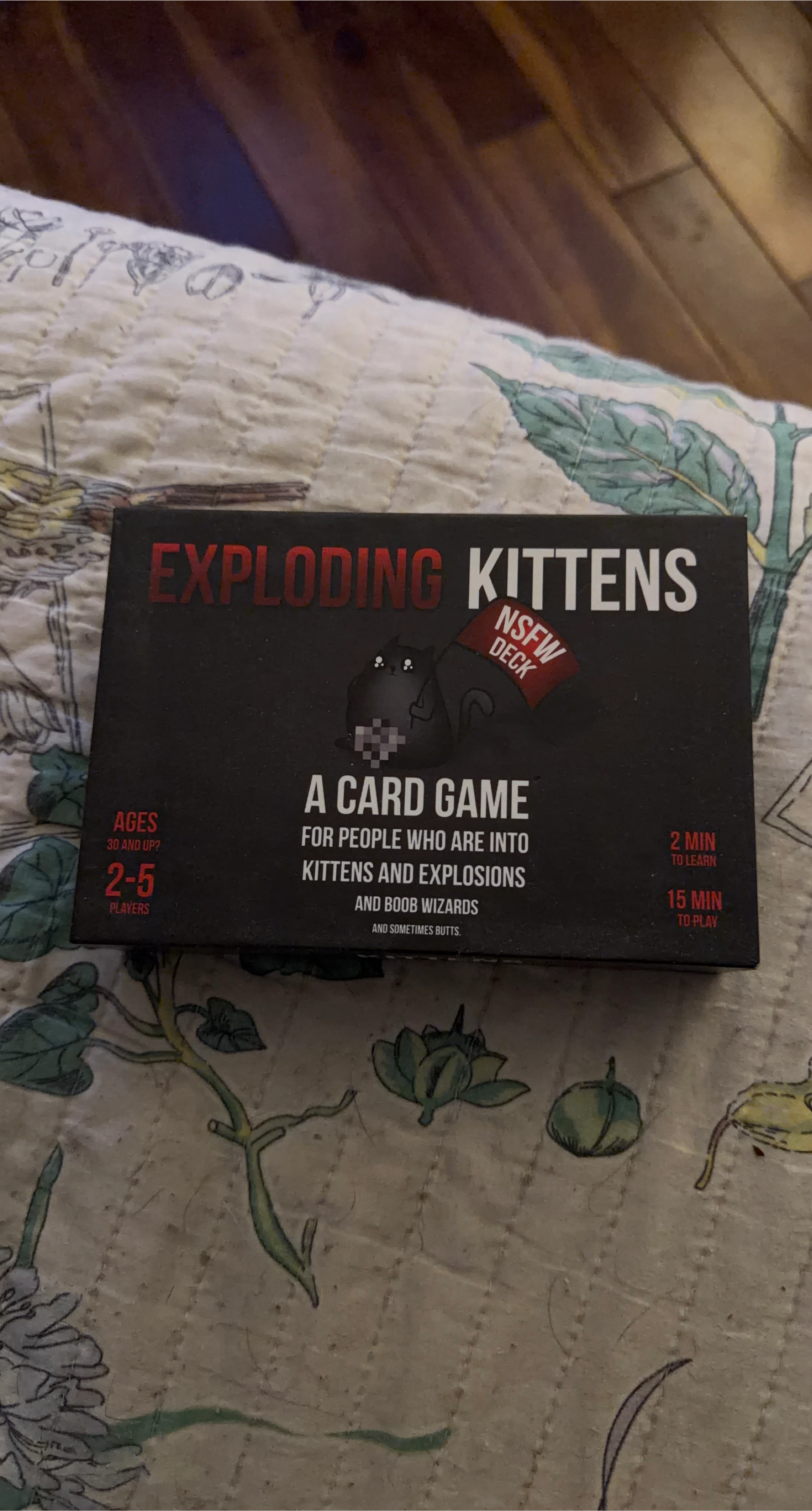 Exploding Kittens NSFW Deck Card Game