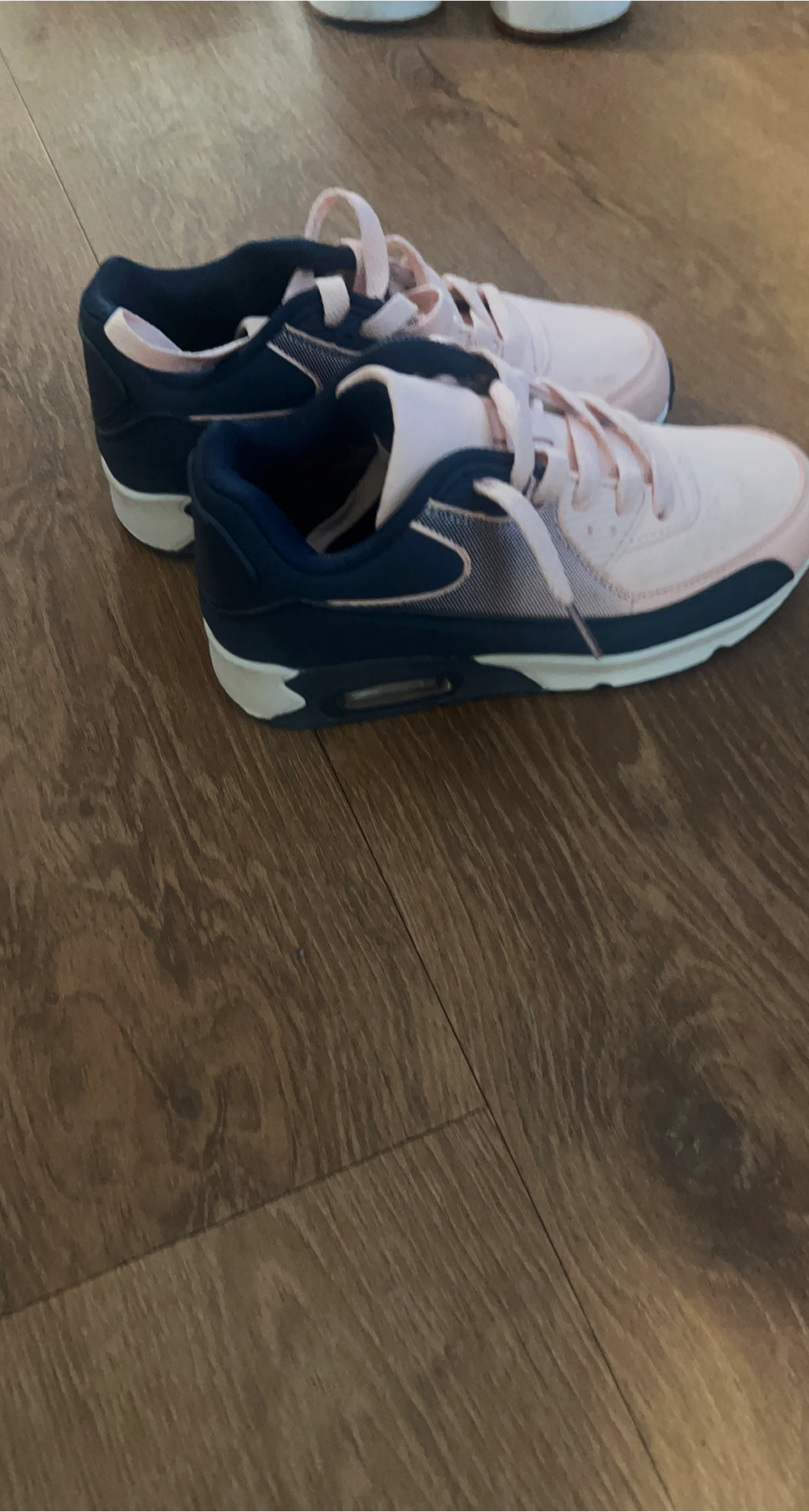Nike Air Max 90 Pink & Navy Women's Shoes