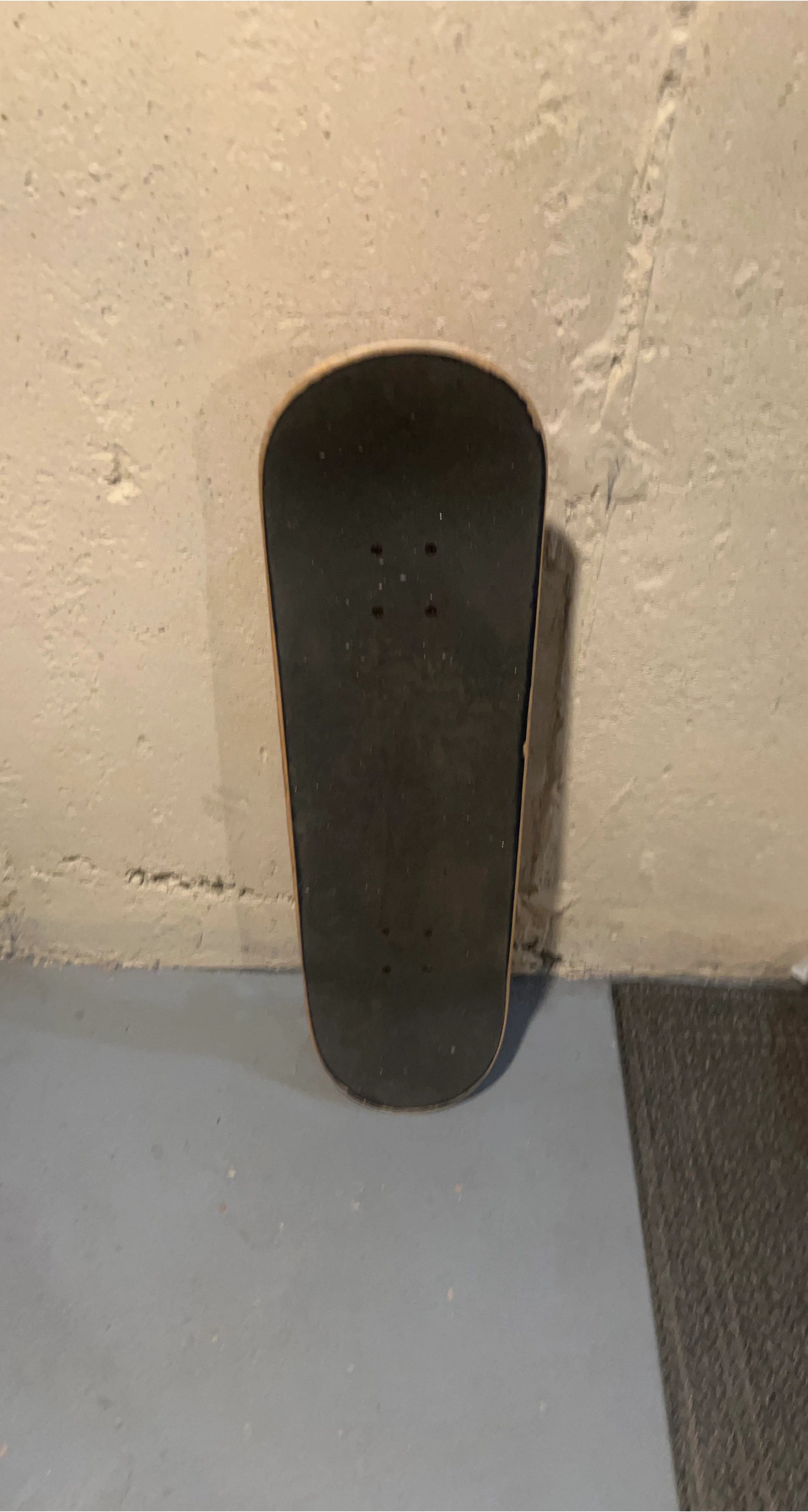 Black Skateboard Deck