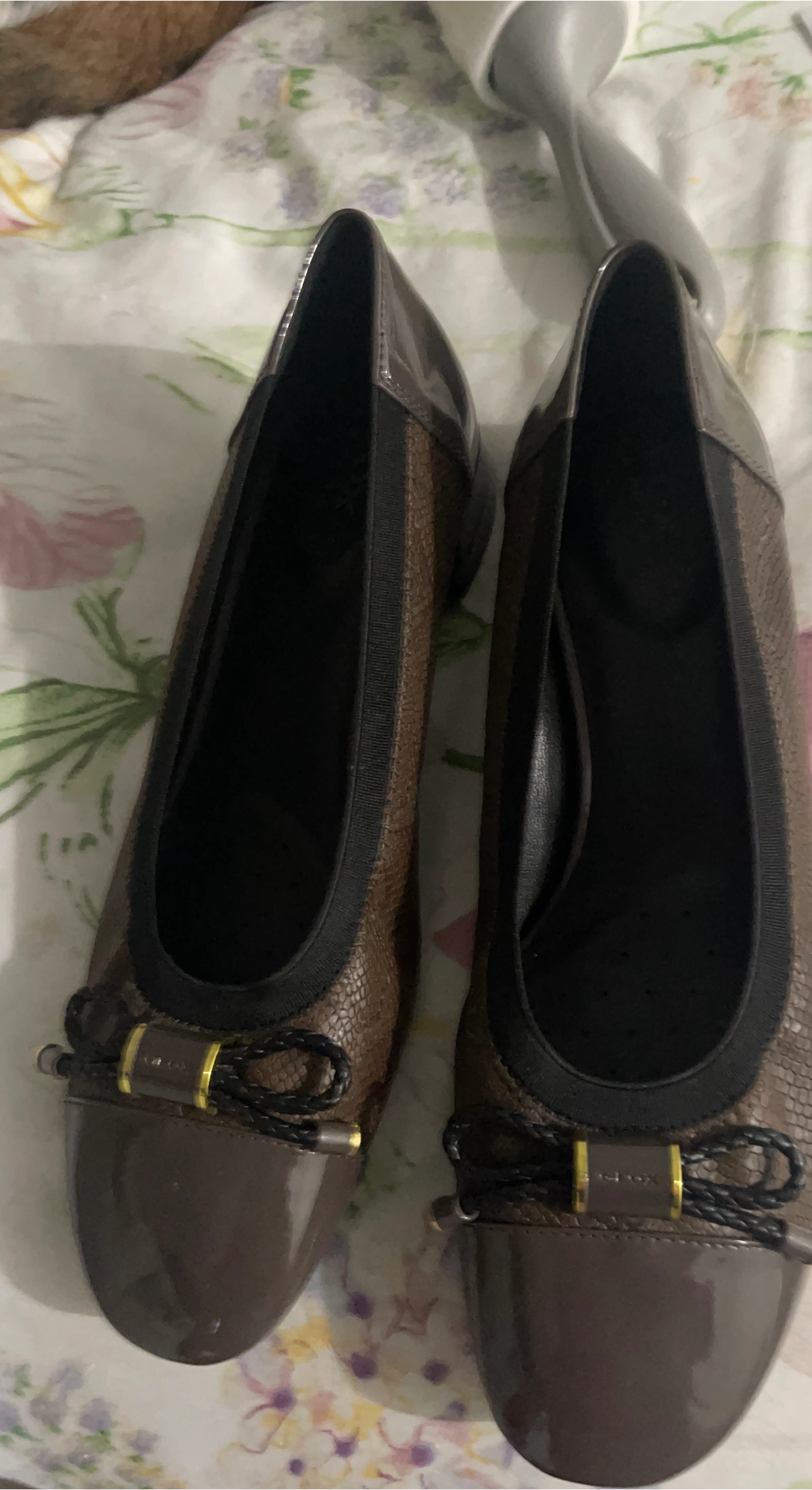 Geox Women's Brown Ballet Flats Size 8.5