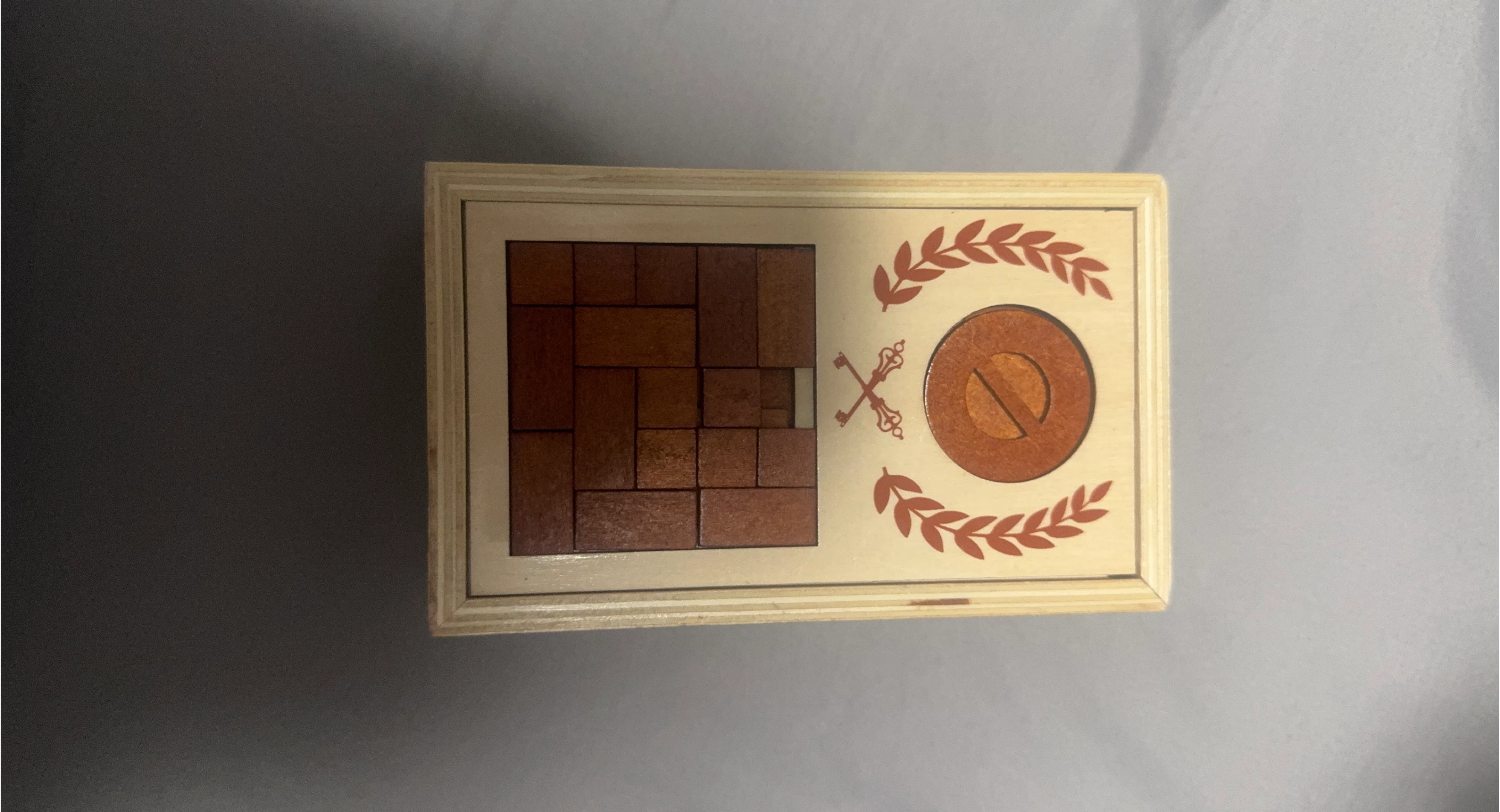 Wooden Puzzle Box