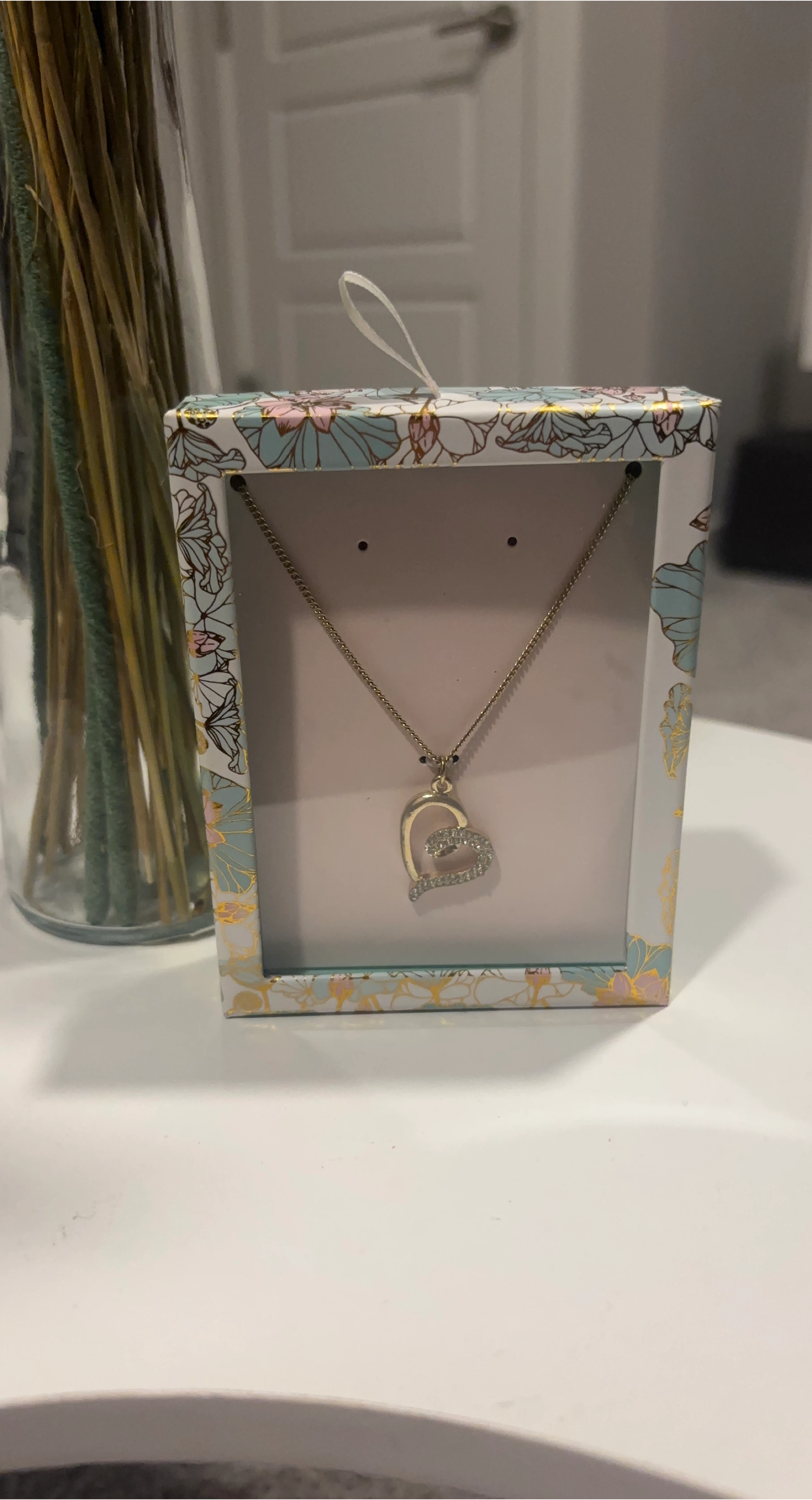 Heart Pendant Necklace in Gift Box