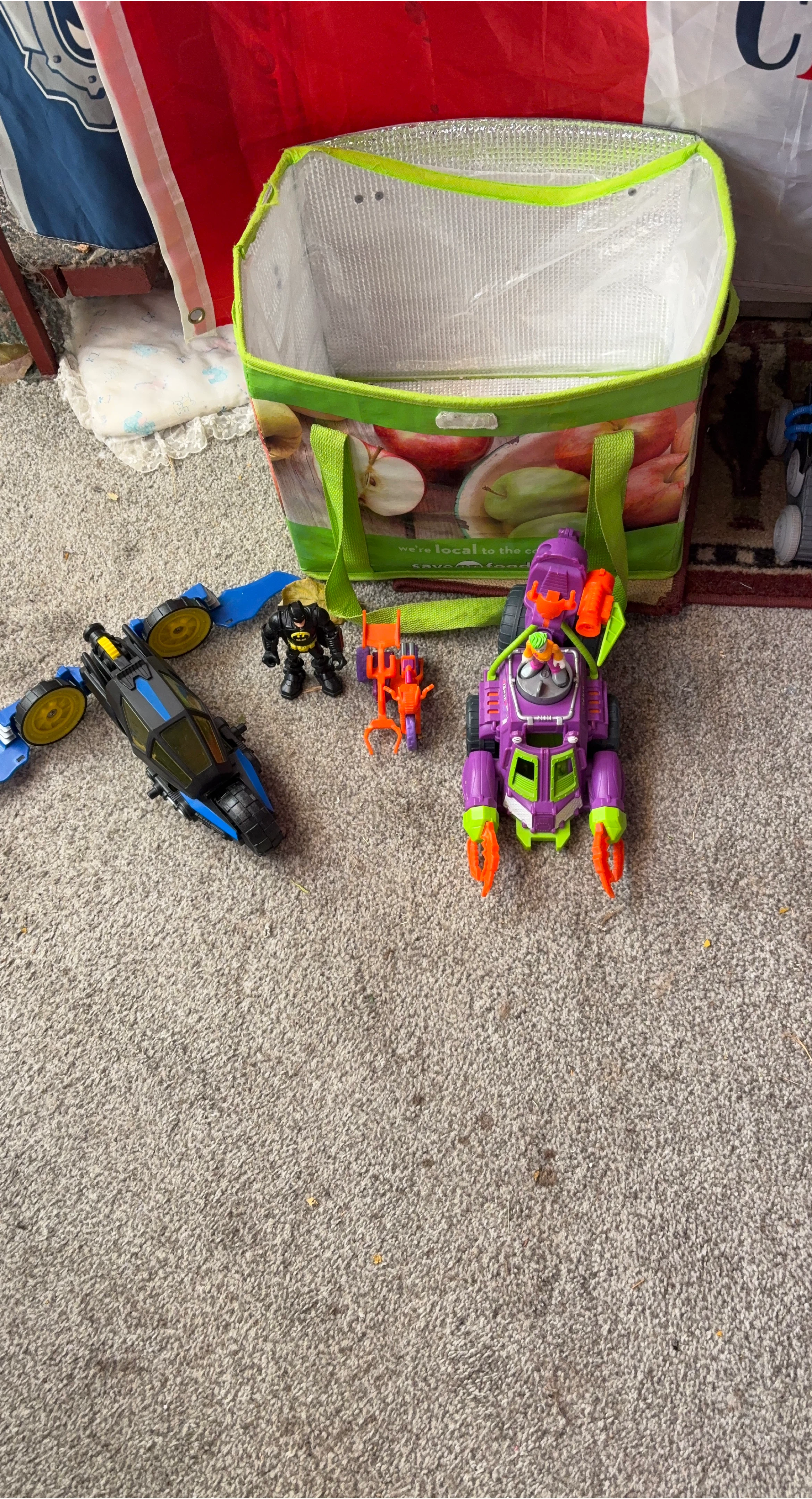 DC Batman Toy Vehicle with Batman Figure