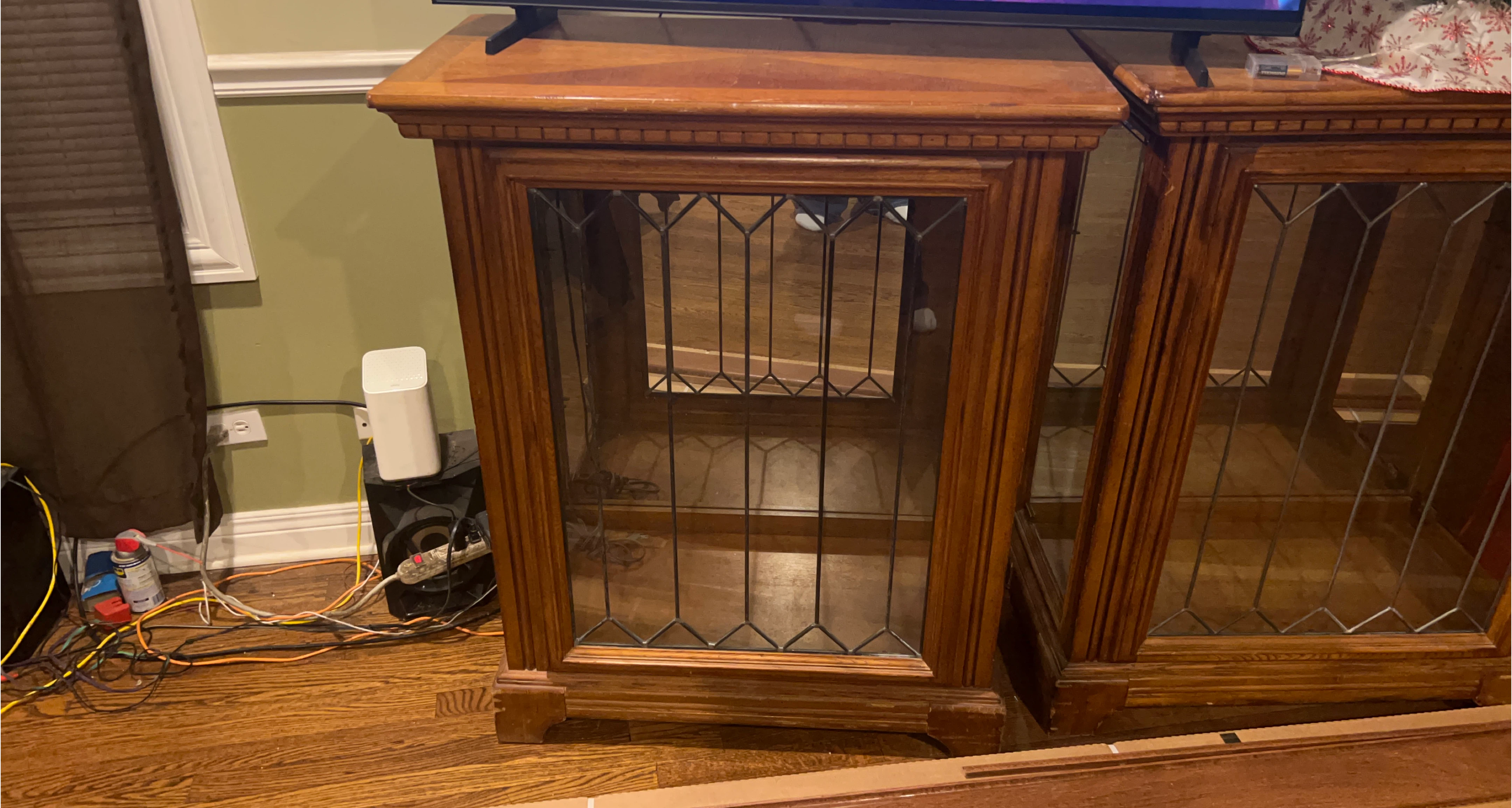 Wooden Glass Display Cabinet