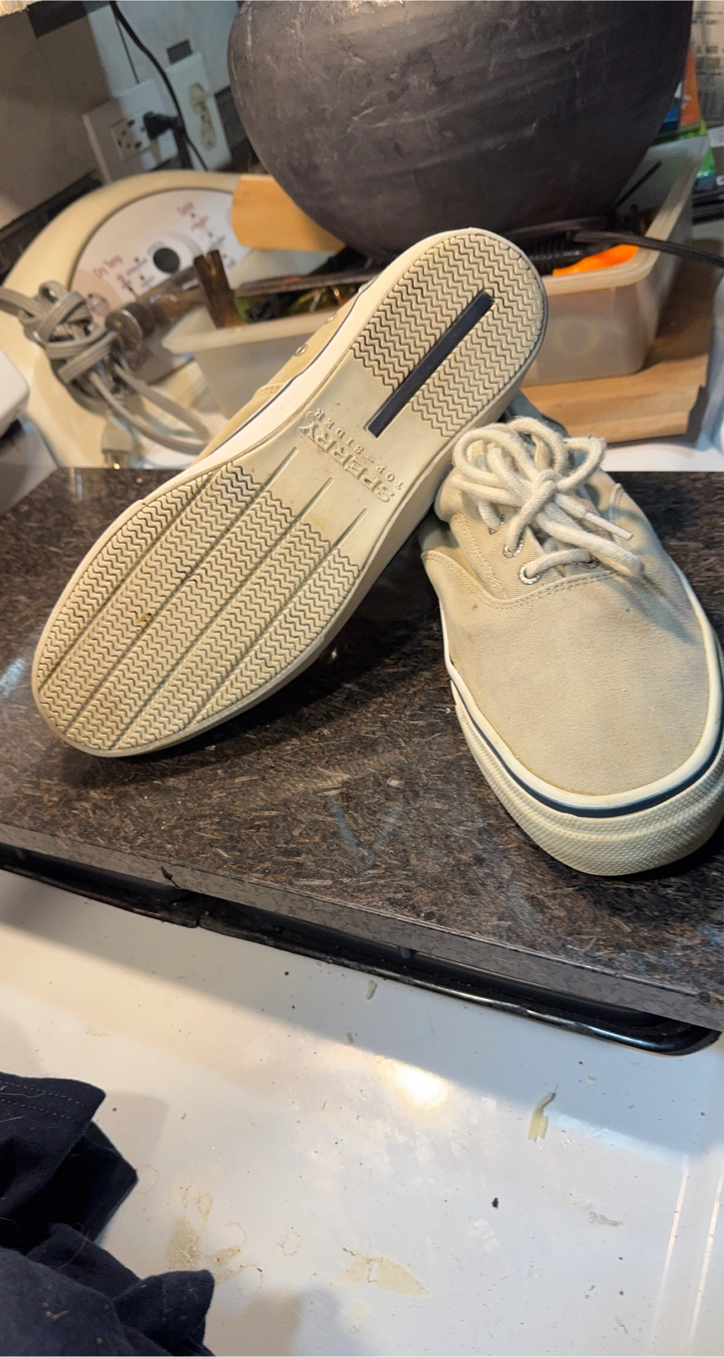 Sperry Men's 11M Canvas Boat Shoes