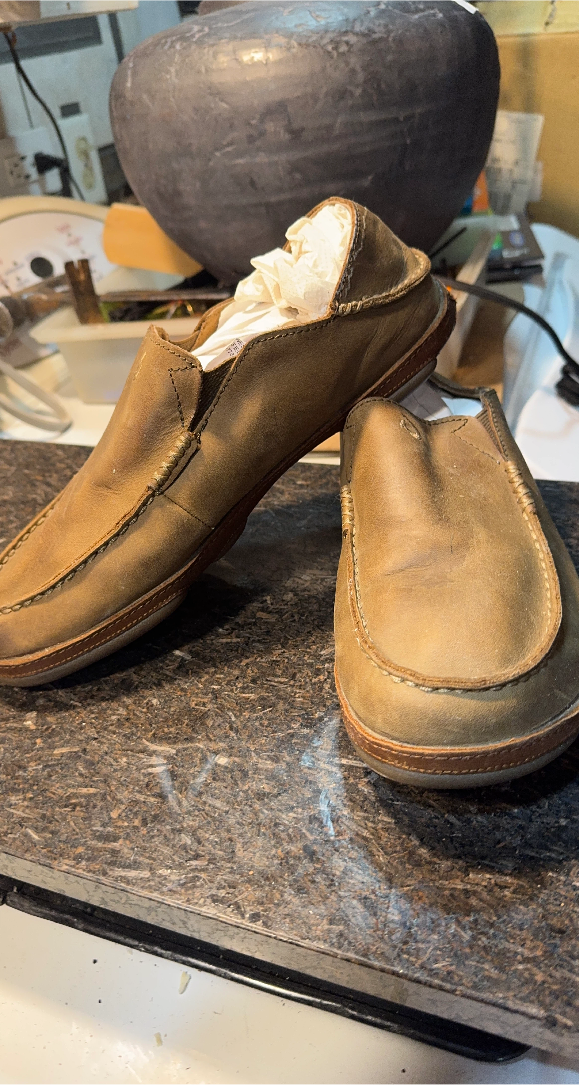 Olukai Men's Slip-On Loafer Shoes