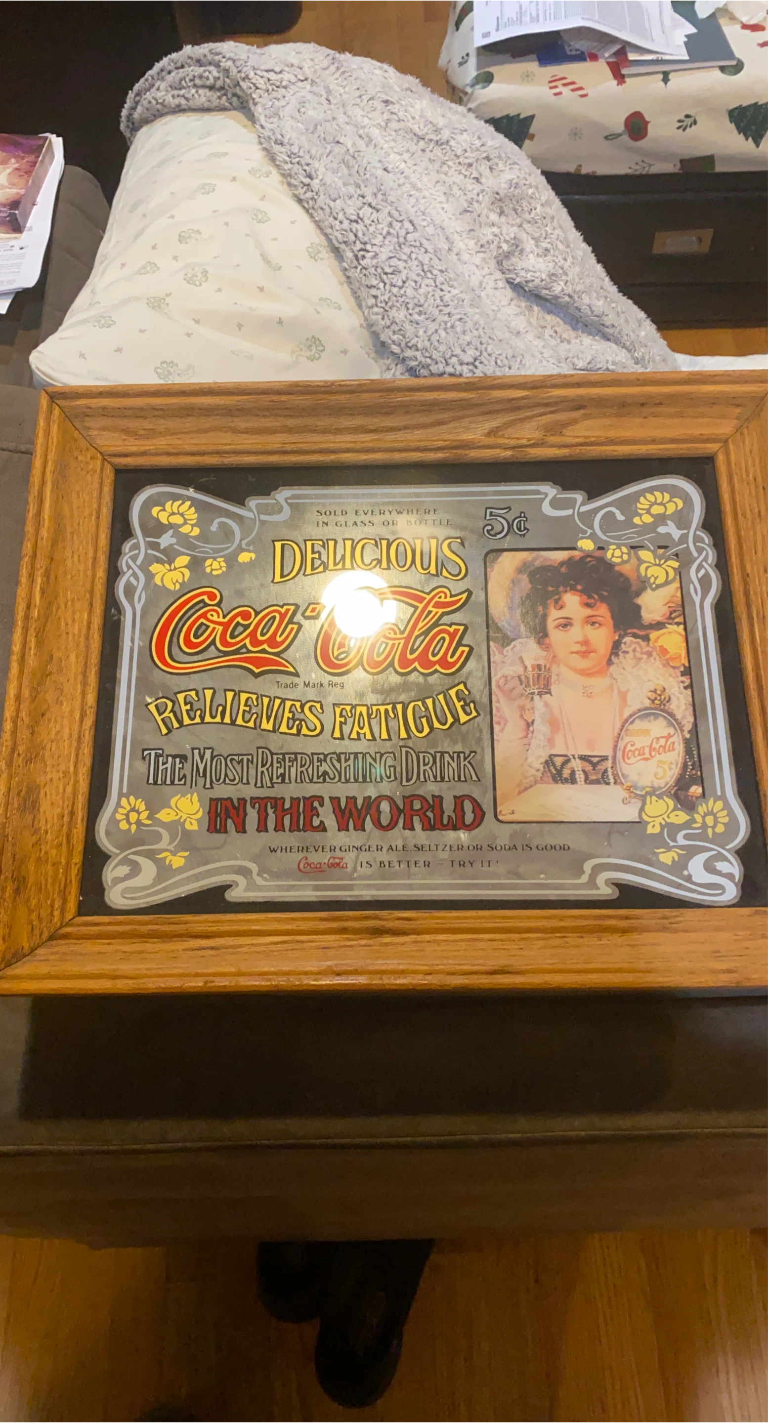 Coca-Cola "The Most Refreshing Drink" Mirror