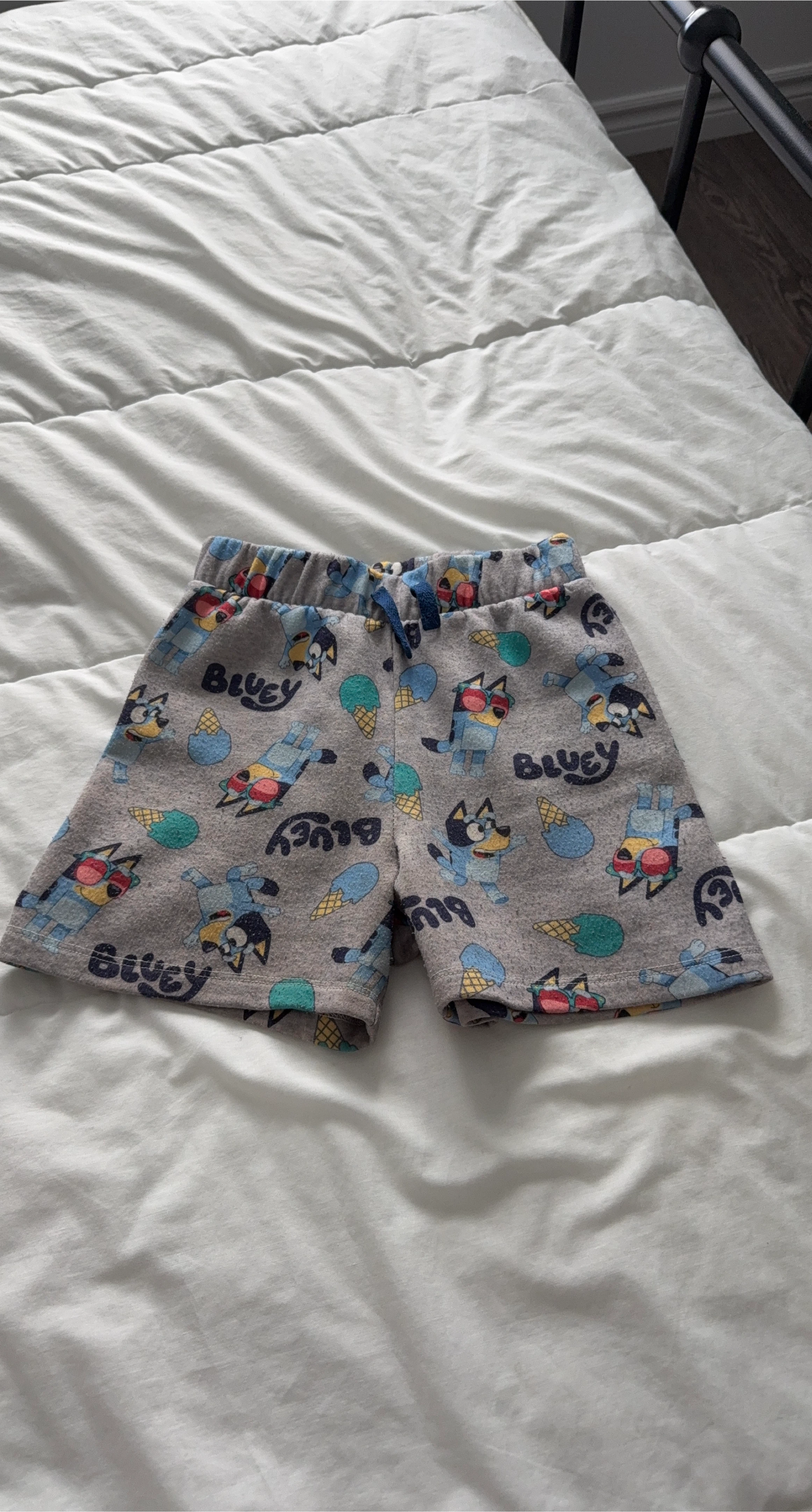 Bluey All Over Print Pajama Shorts 4T