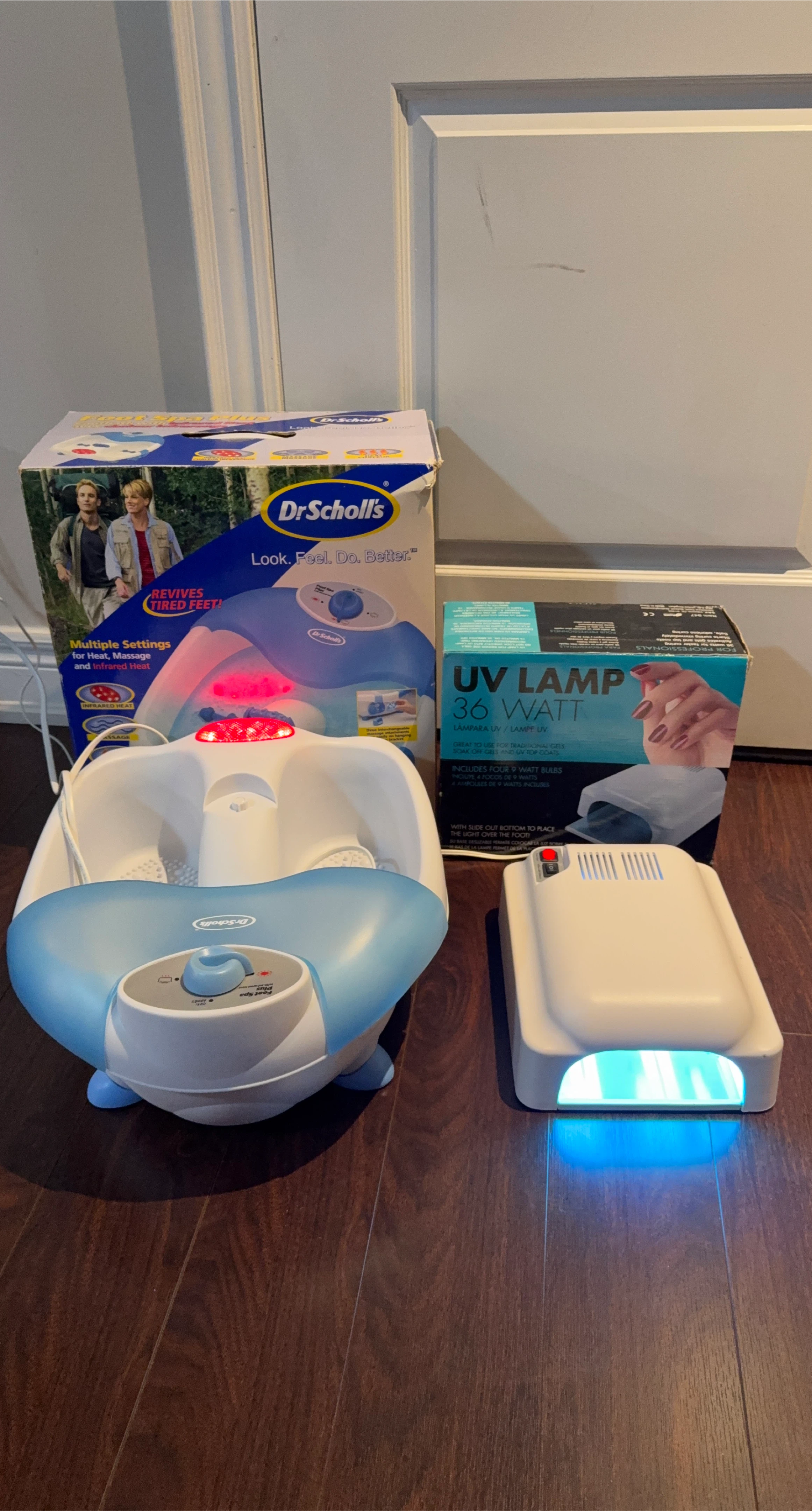 Dr. Scholl's Foot Spa & 36 Watt UV Lamp