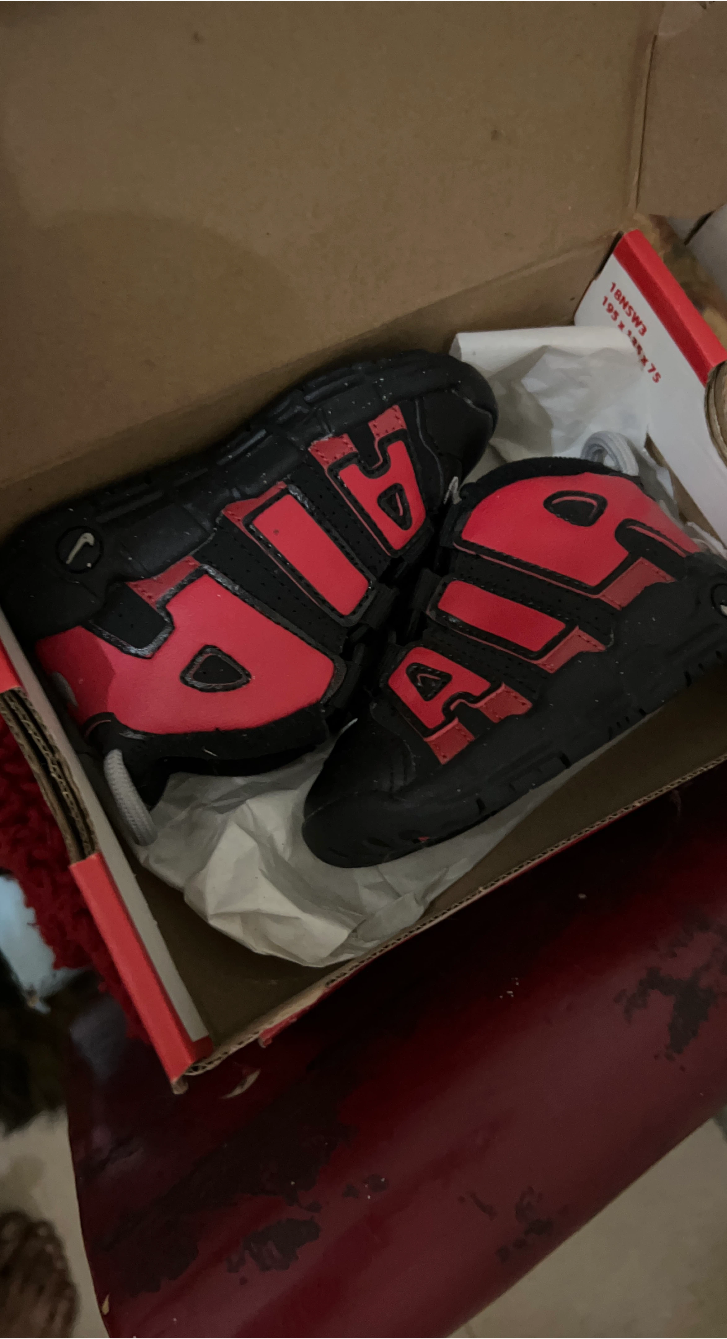 Nike Air More Uptempo Toddler Shoes 5c