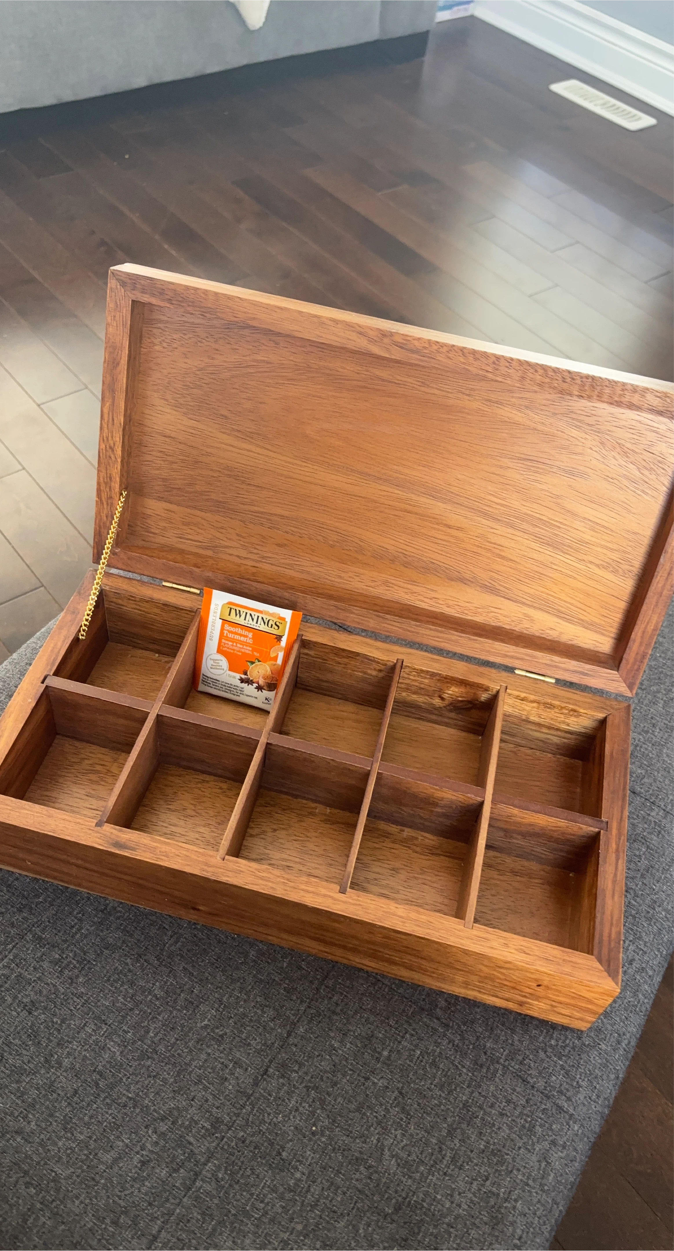 Ironwood Gourmet Acacia Wood Tea Box