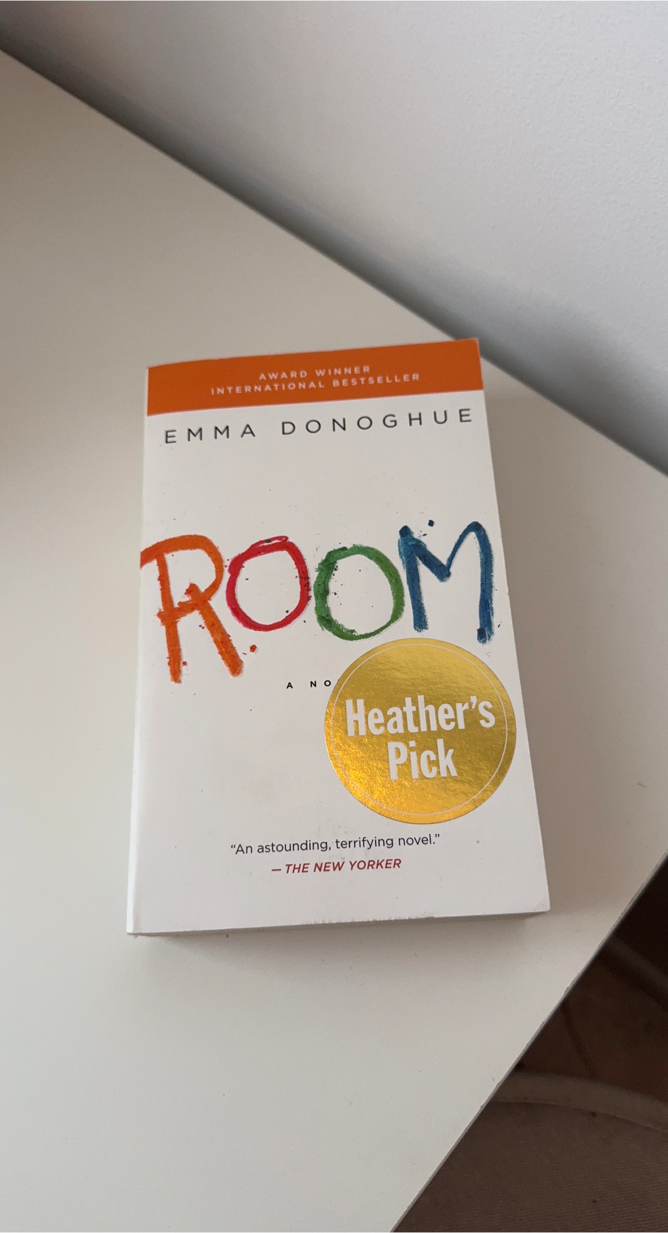 Room by Emma Donoghue Novel