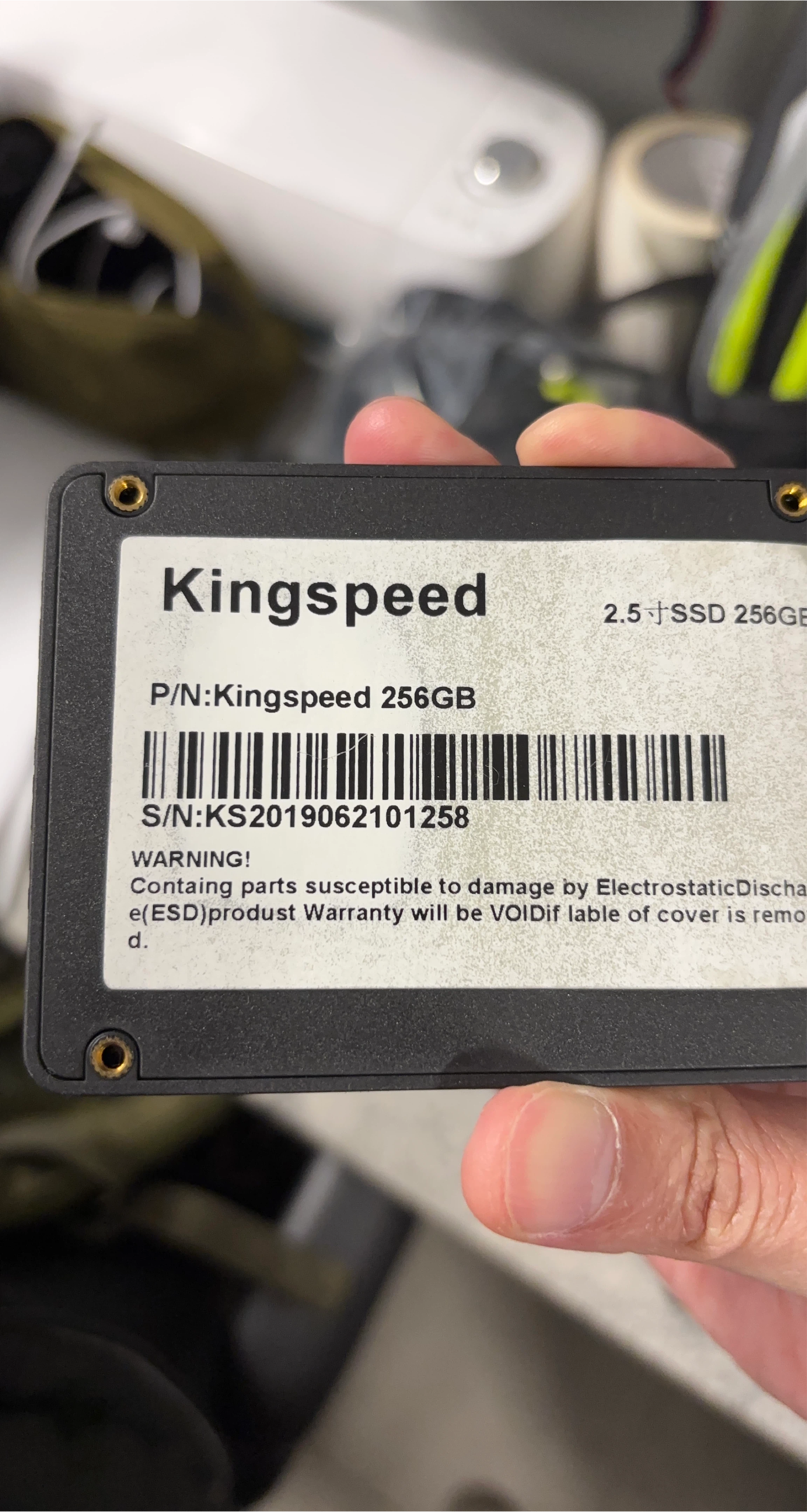 Kingspeed 256GB 2.5" SSD