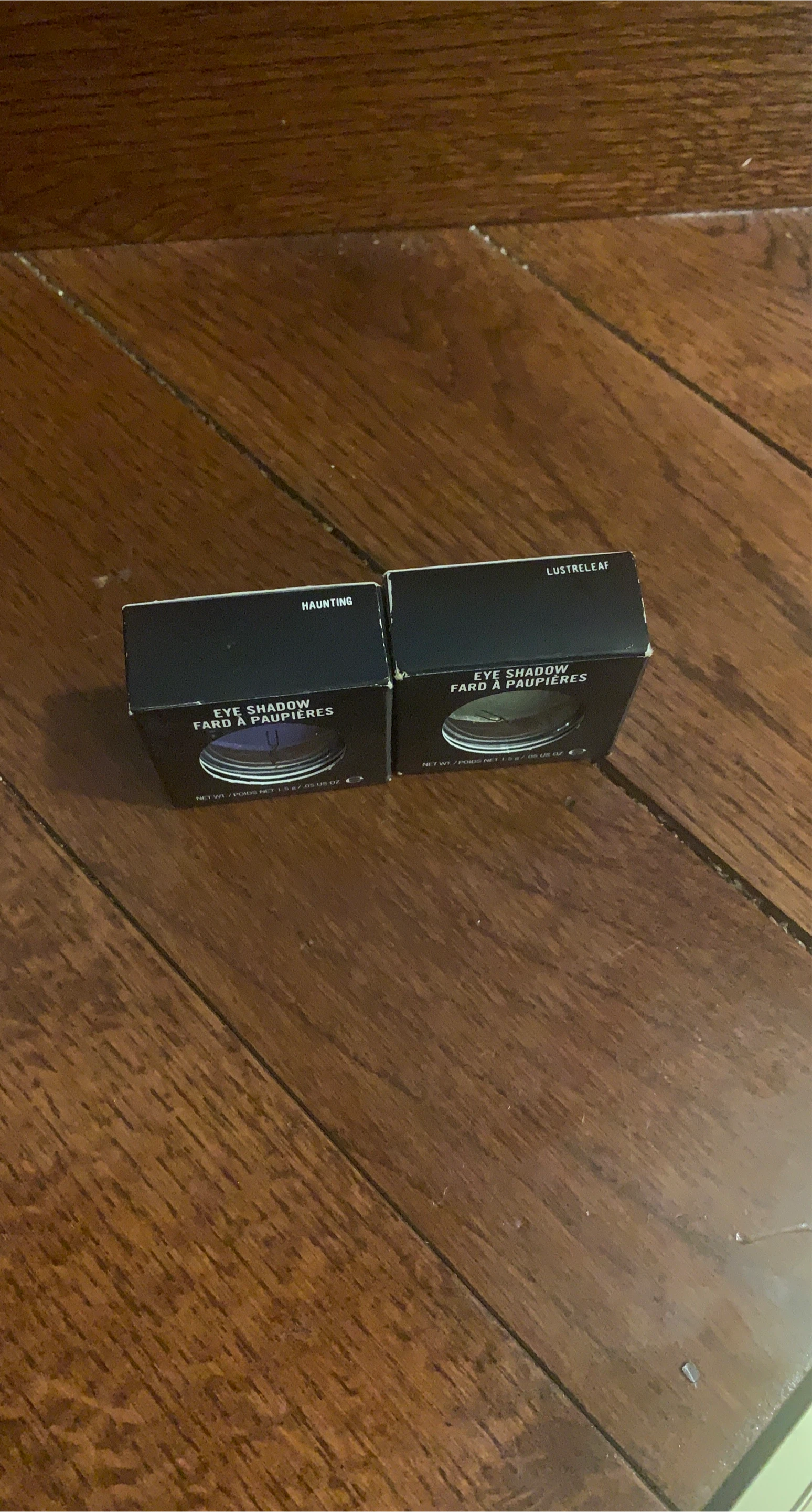 MAC Eyeshadow Duo - Haunting & Lustreleaf