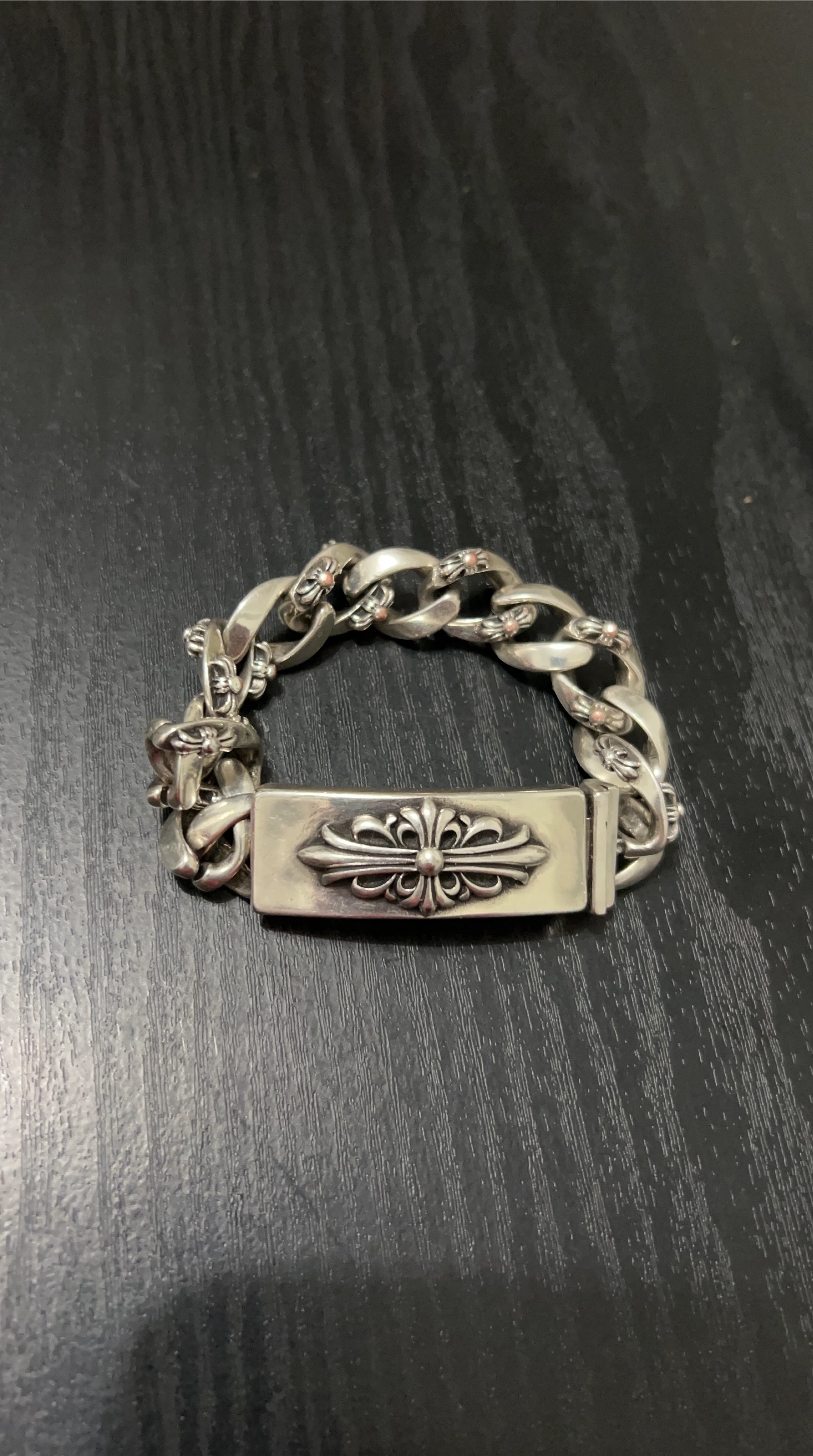 Chrome Hearts Sterling 925 Silver Bracelet