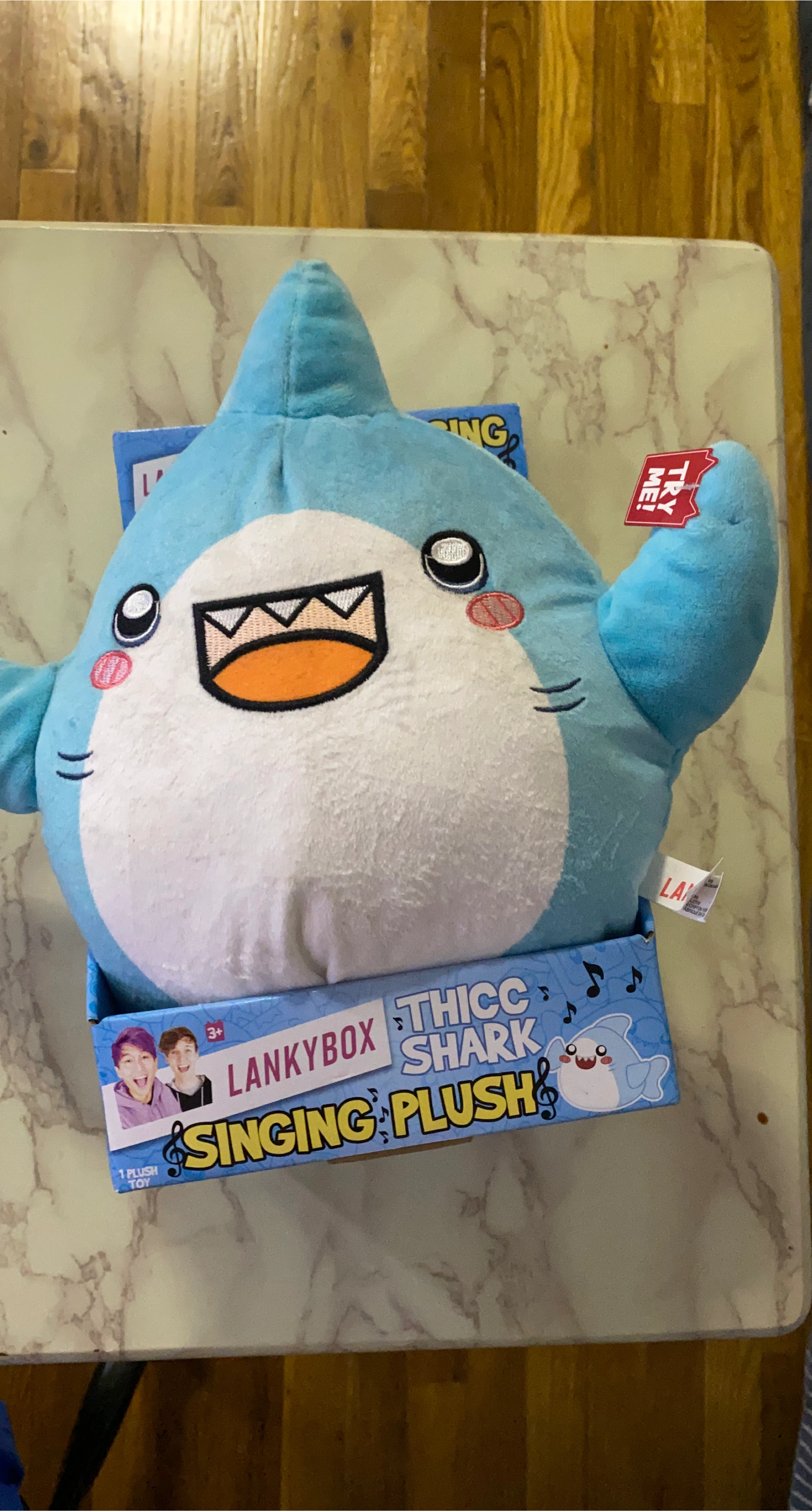 🏆LankyBox Thicc Shark Singing Plush Toy