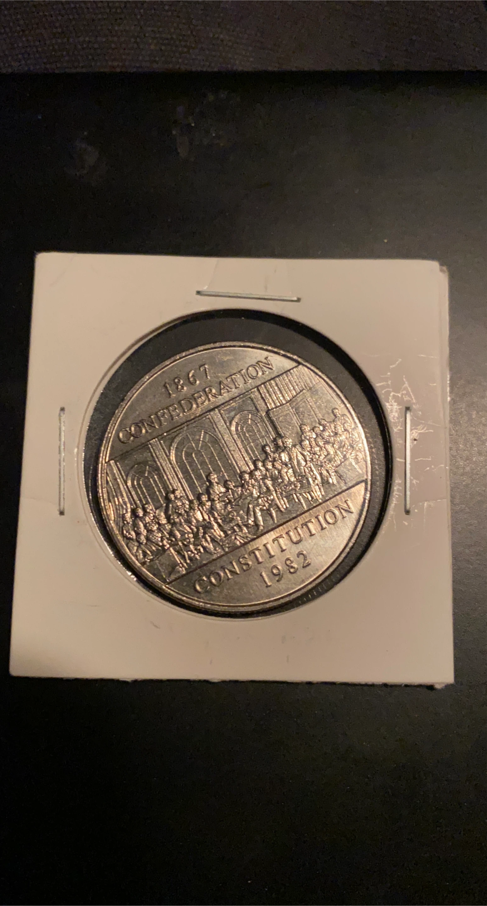 1982 Canada Confederation Dollar Coin
