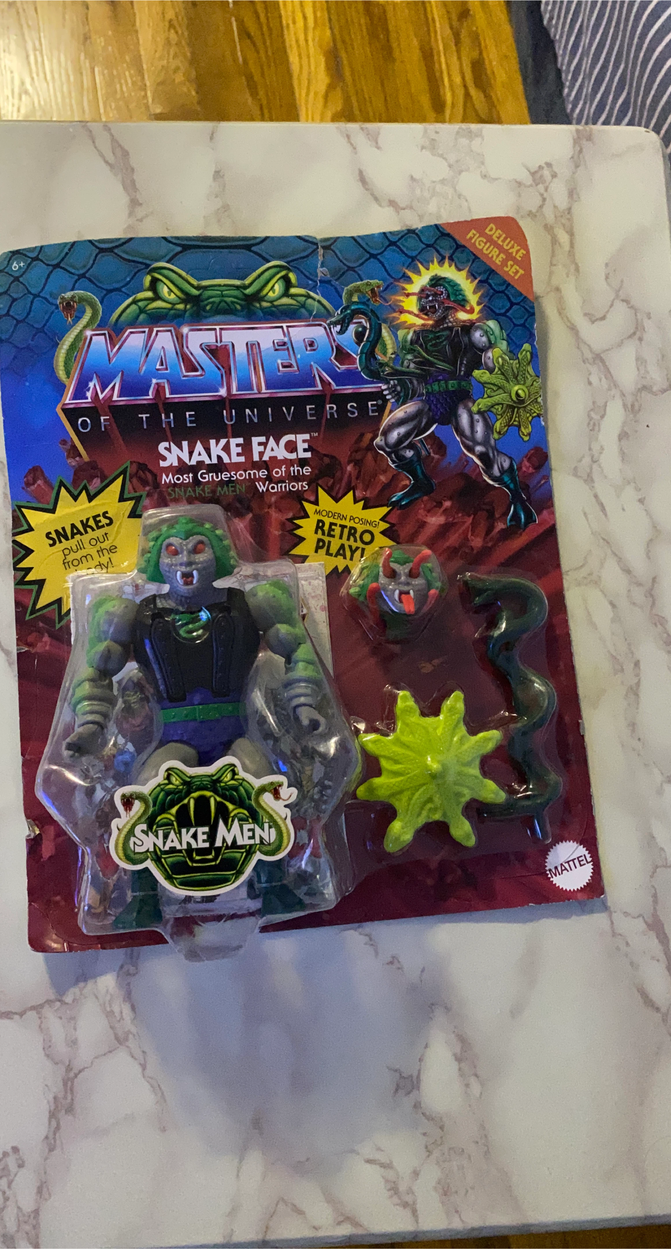🏆Masters of the Universe Snake Face Deluxe Figure Set