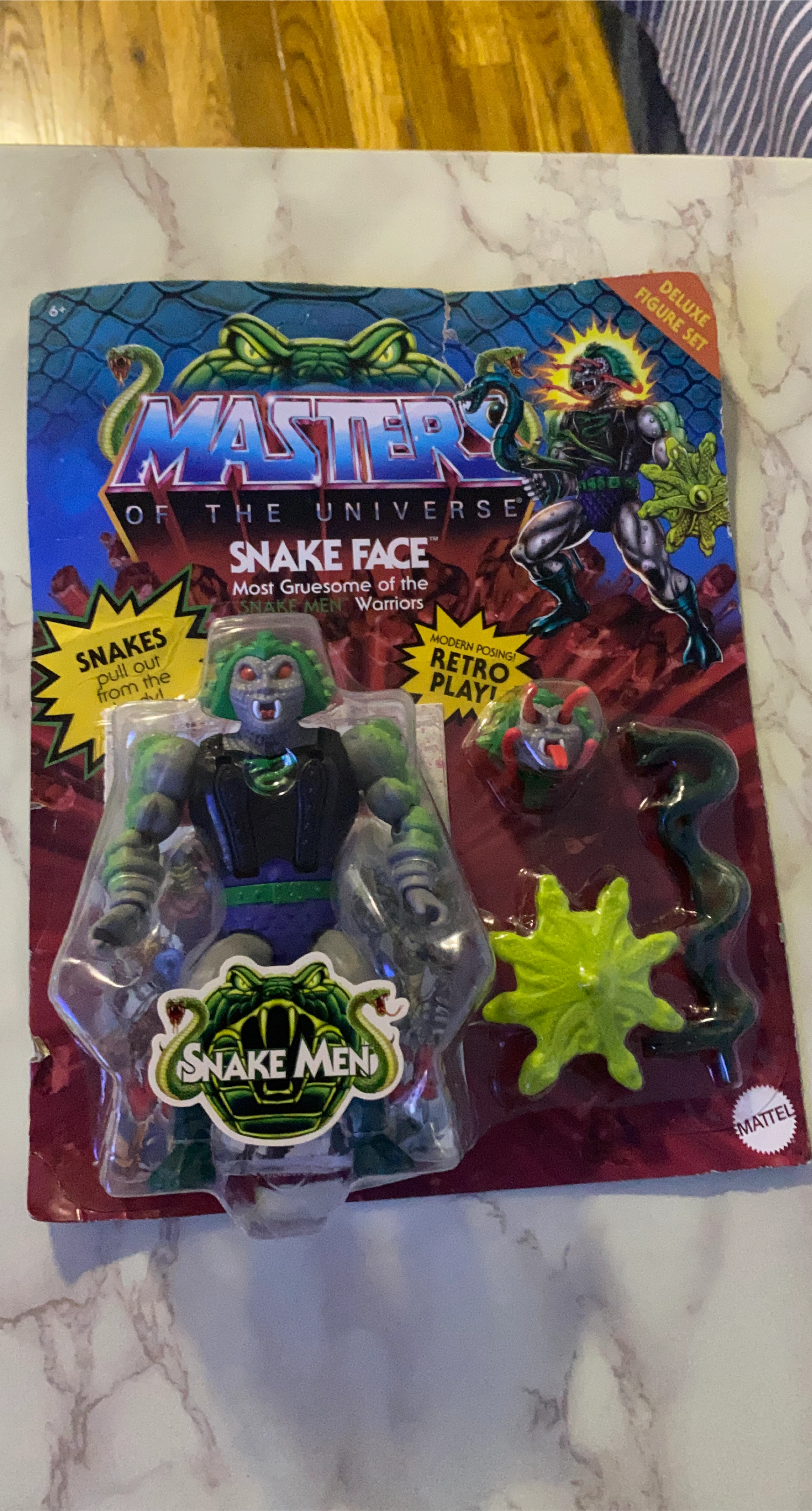 Masters of the Universe Snake Face Deluxe Figure Set
