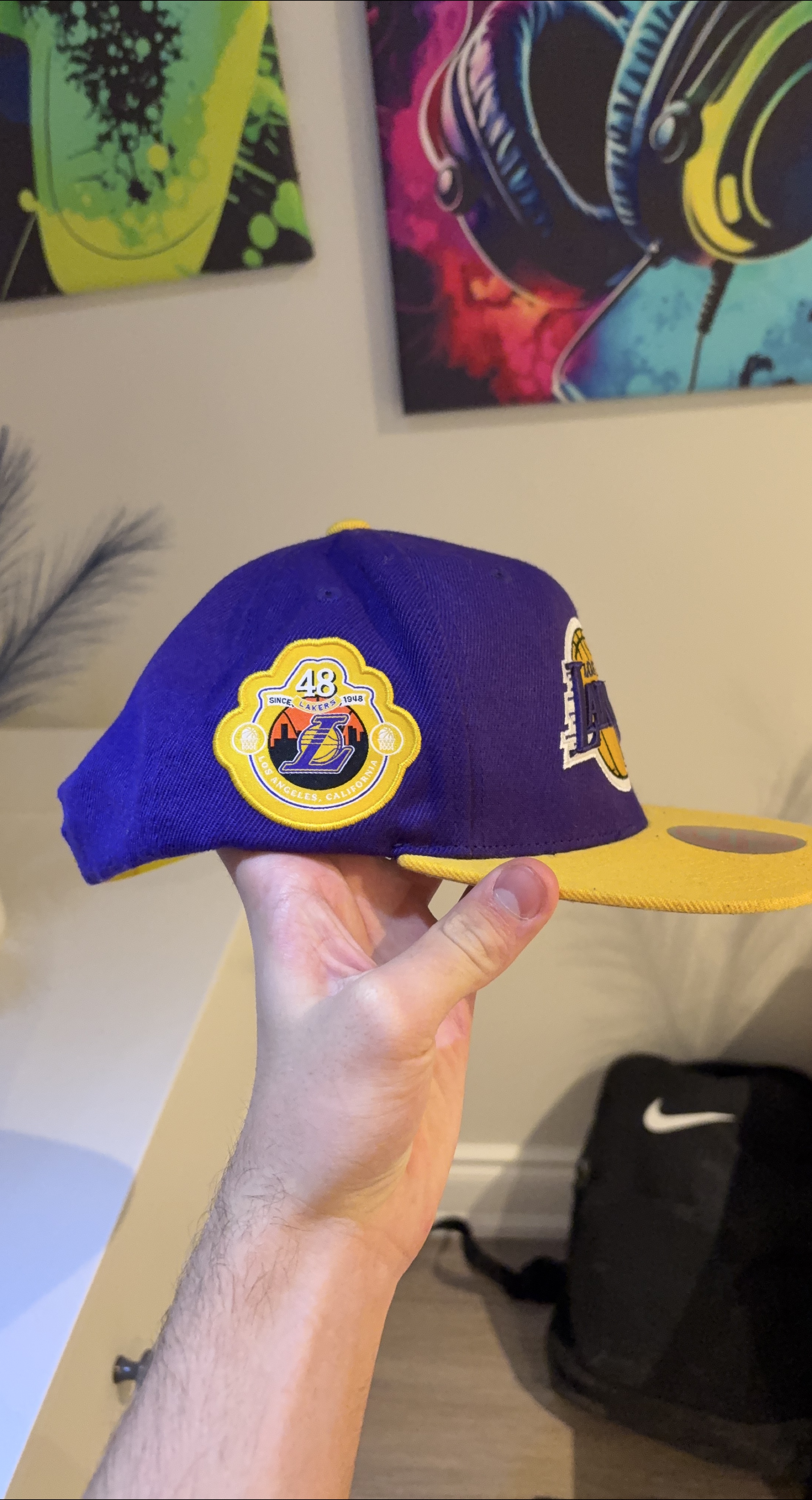 Los Angeles Lakers "Since 1948" Baseball Cap