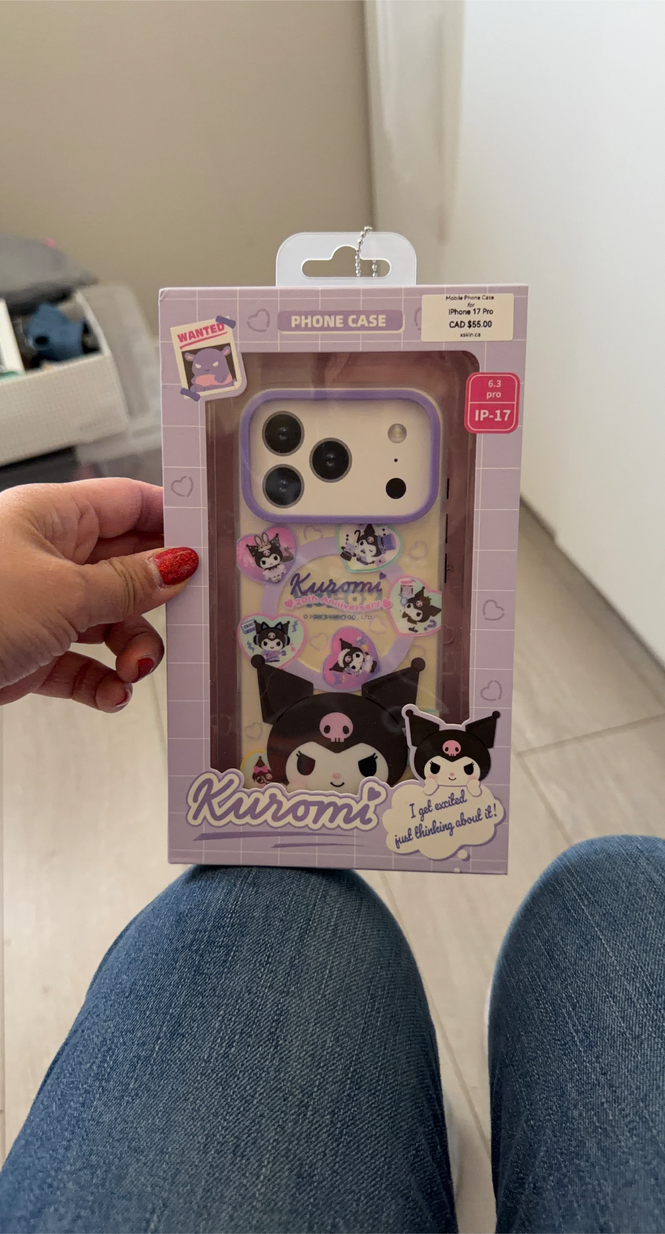Kuromi Phone Case for iPhone 17 Pro