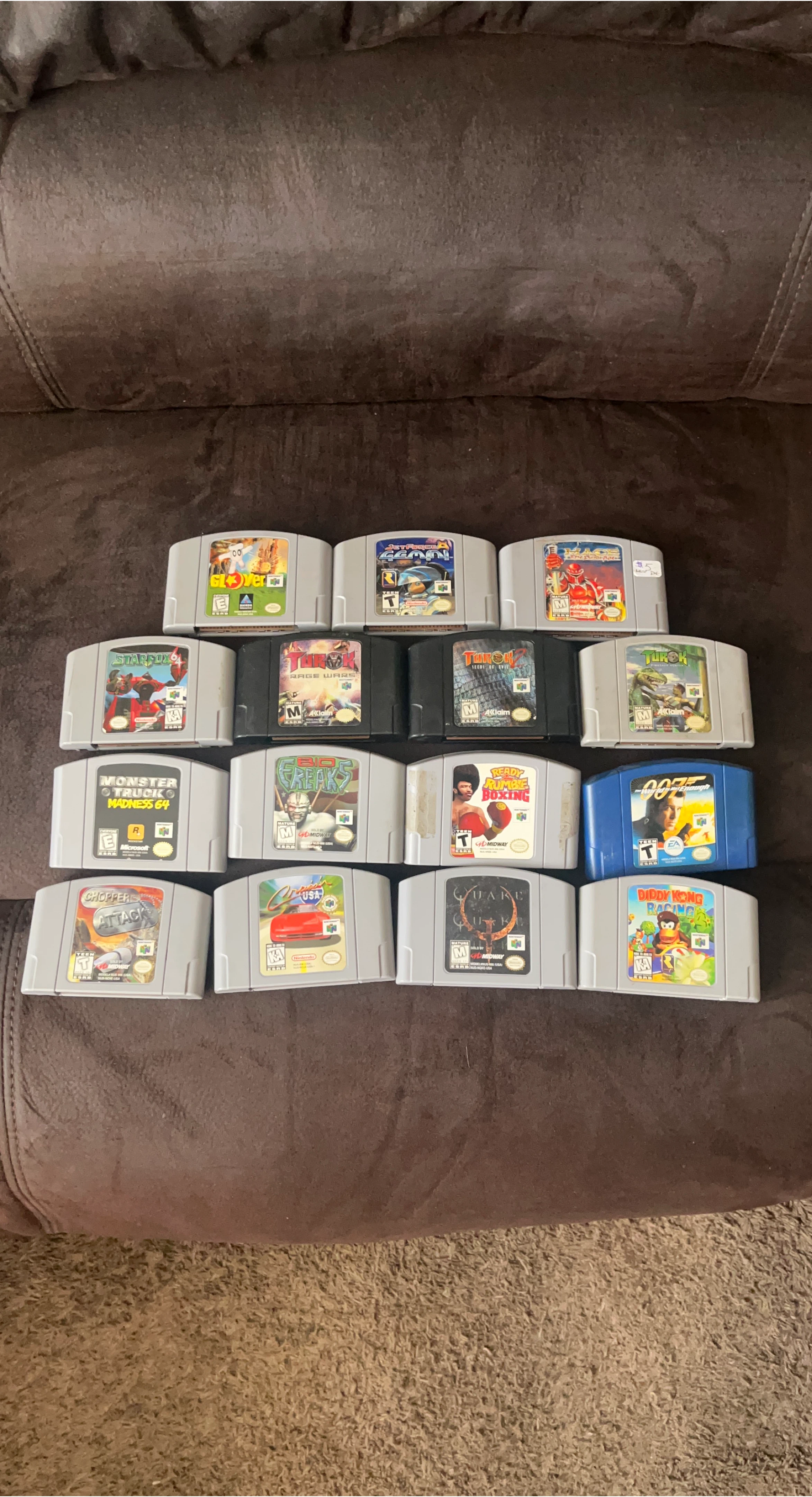 Nintendo 64 Video Game Bundle