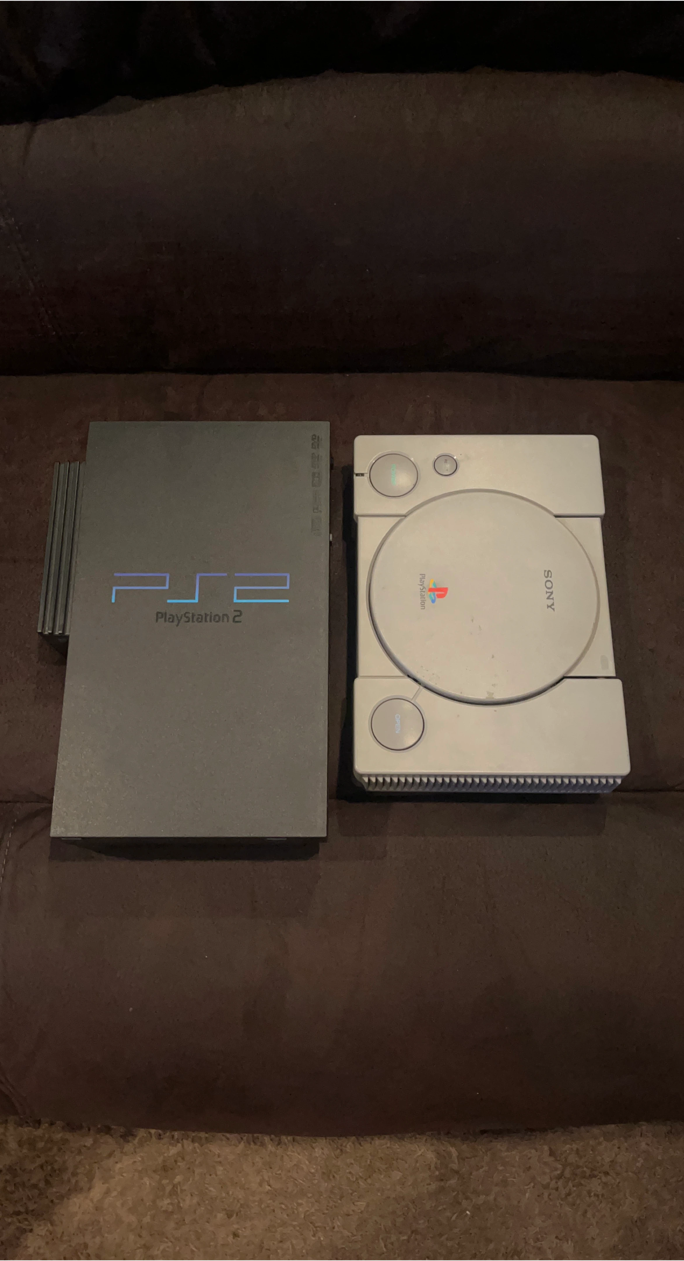 Ps1 and ps2 console for sale