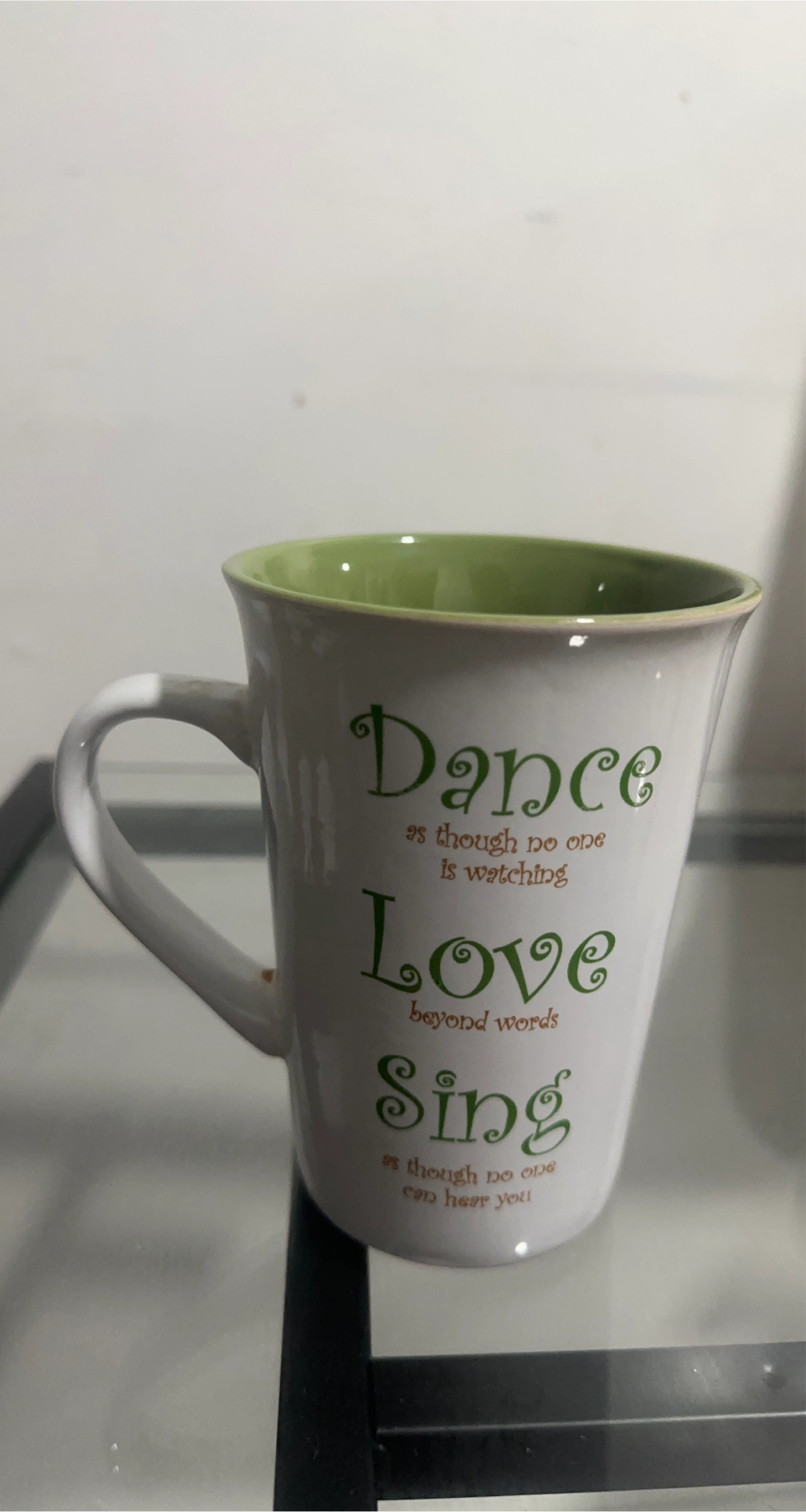 Mulberry Home Collection "Dance Love Sing" Mug