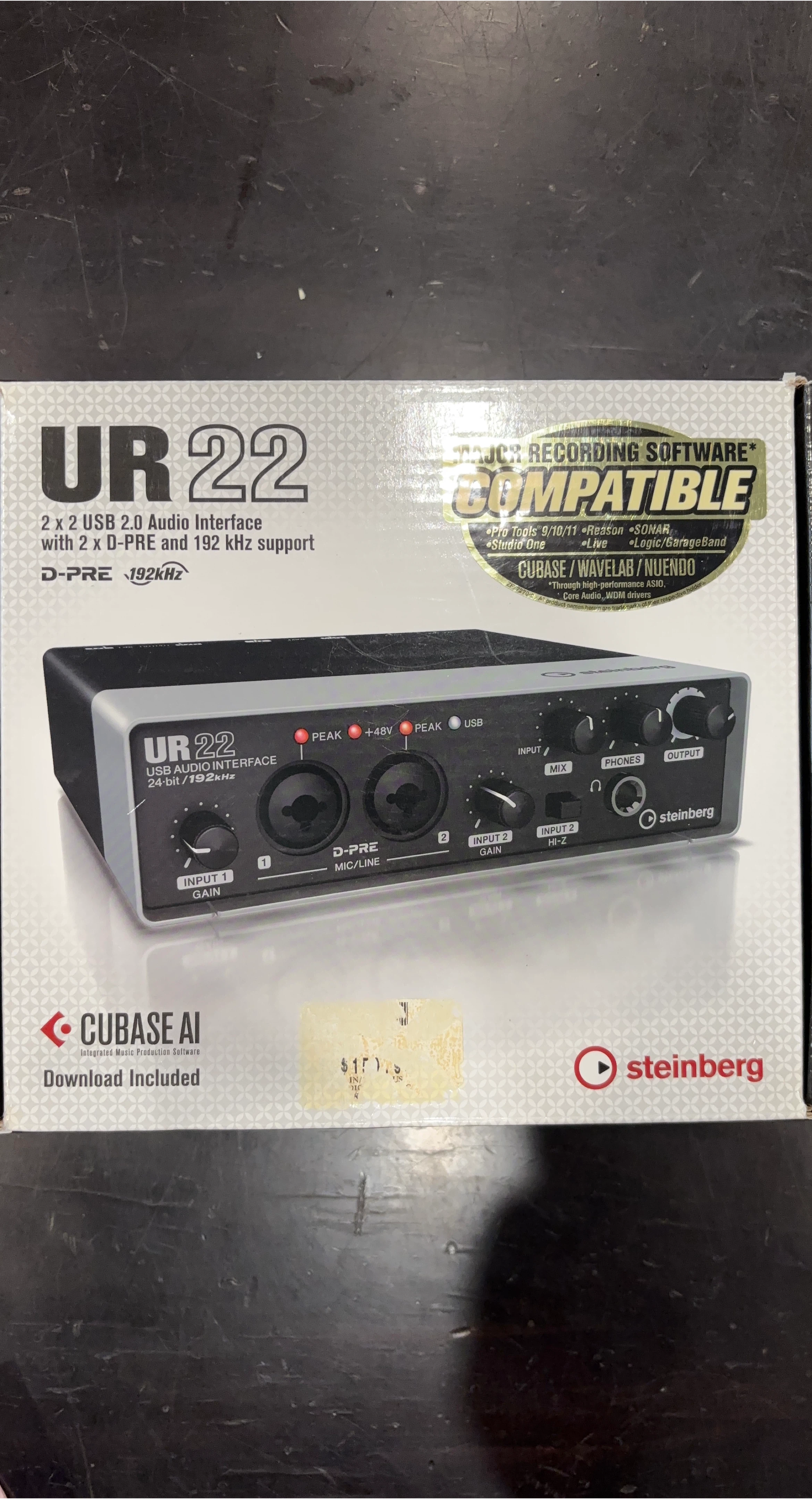 Steinberg UR22 USB Audio Interface 🏆