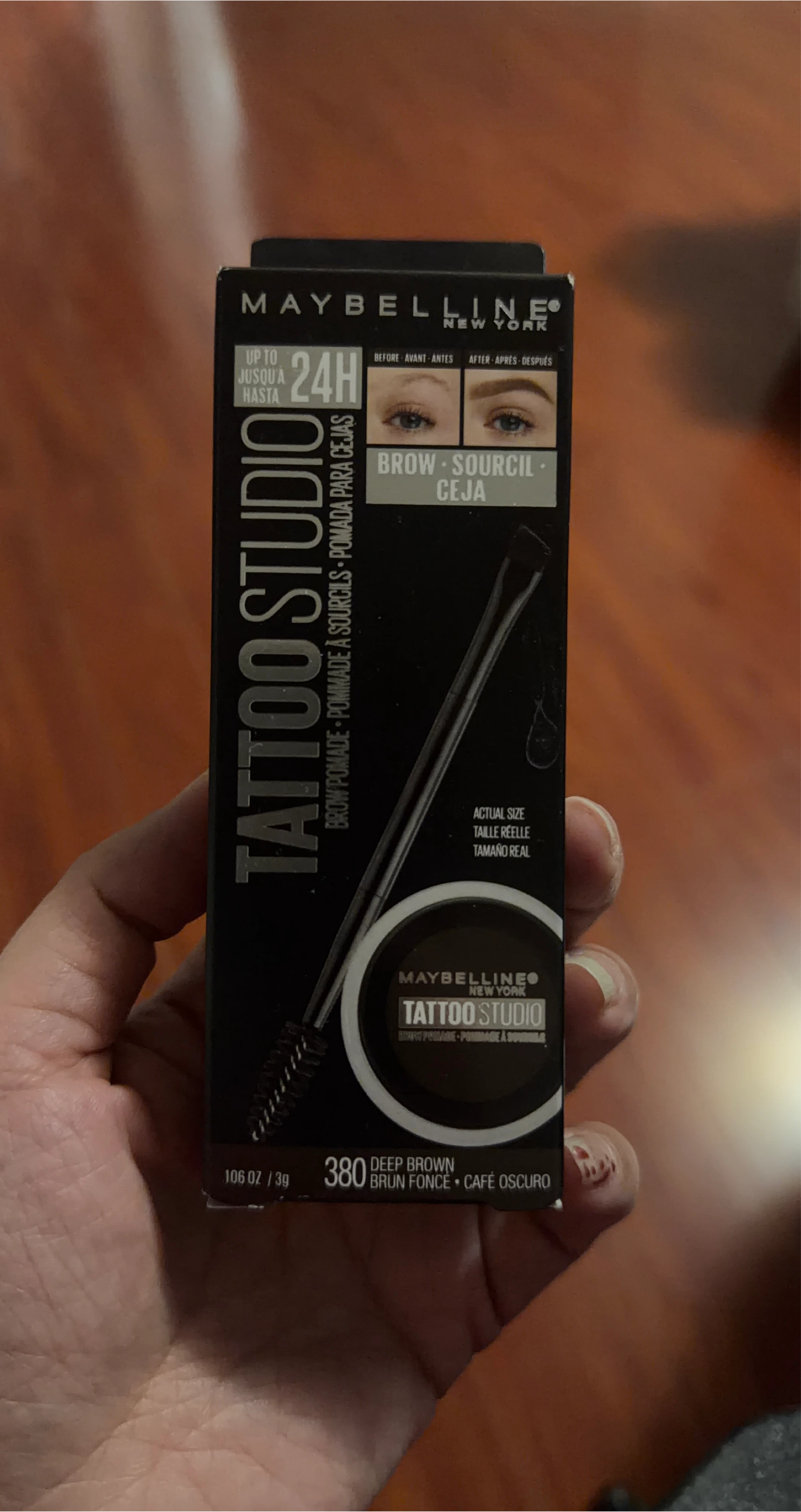 Maybelline Tattoo Studio Brow Pomade - Deep Brown