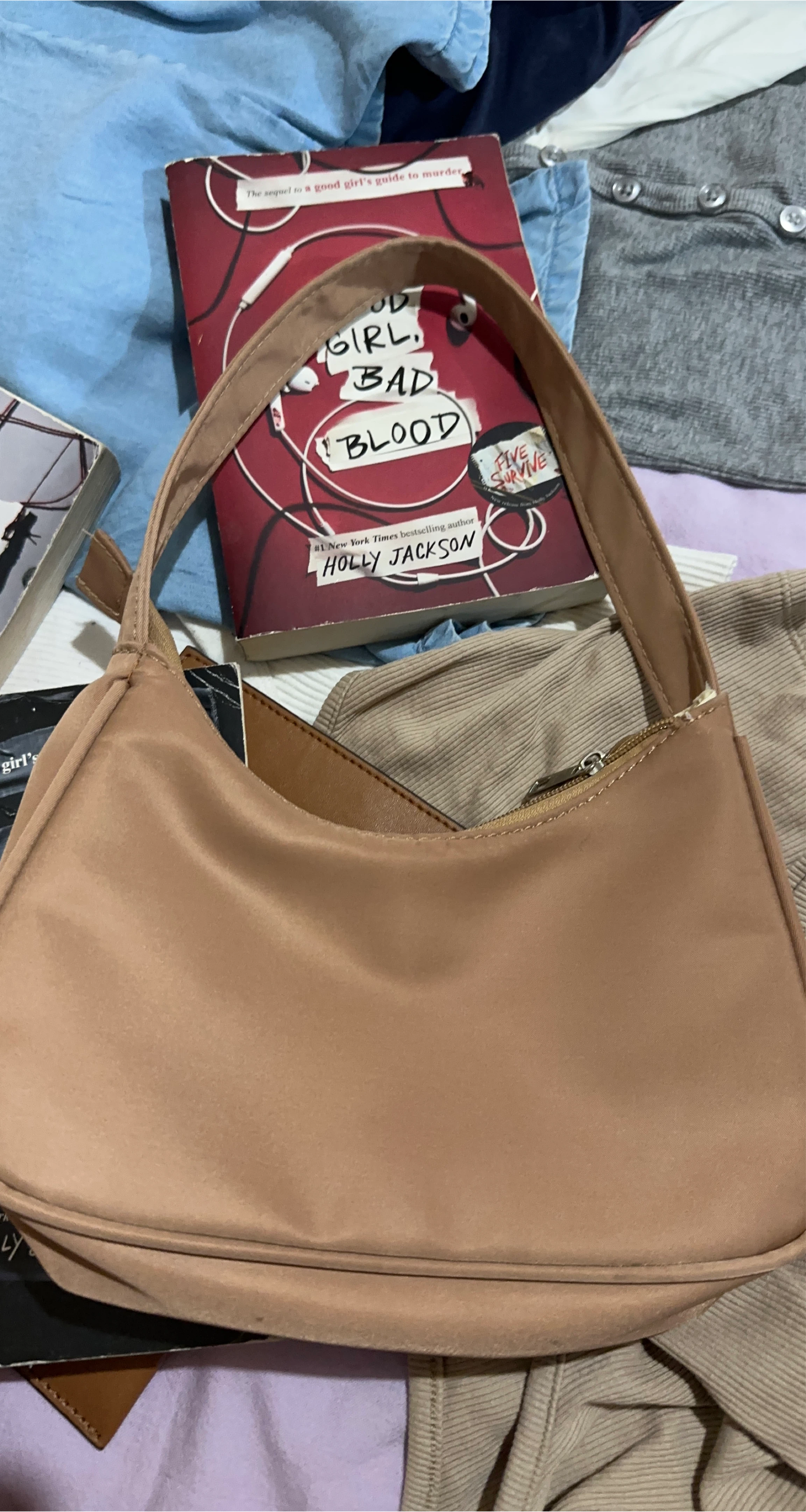 Tan Shoulder Bag