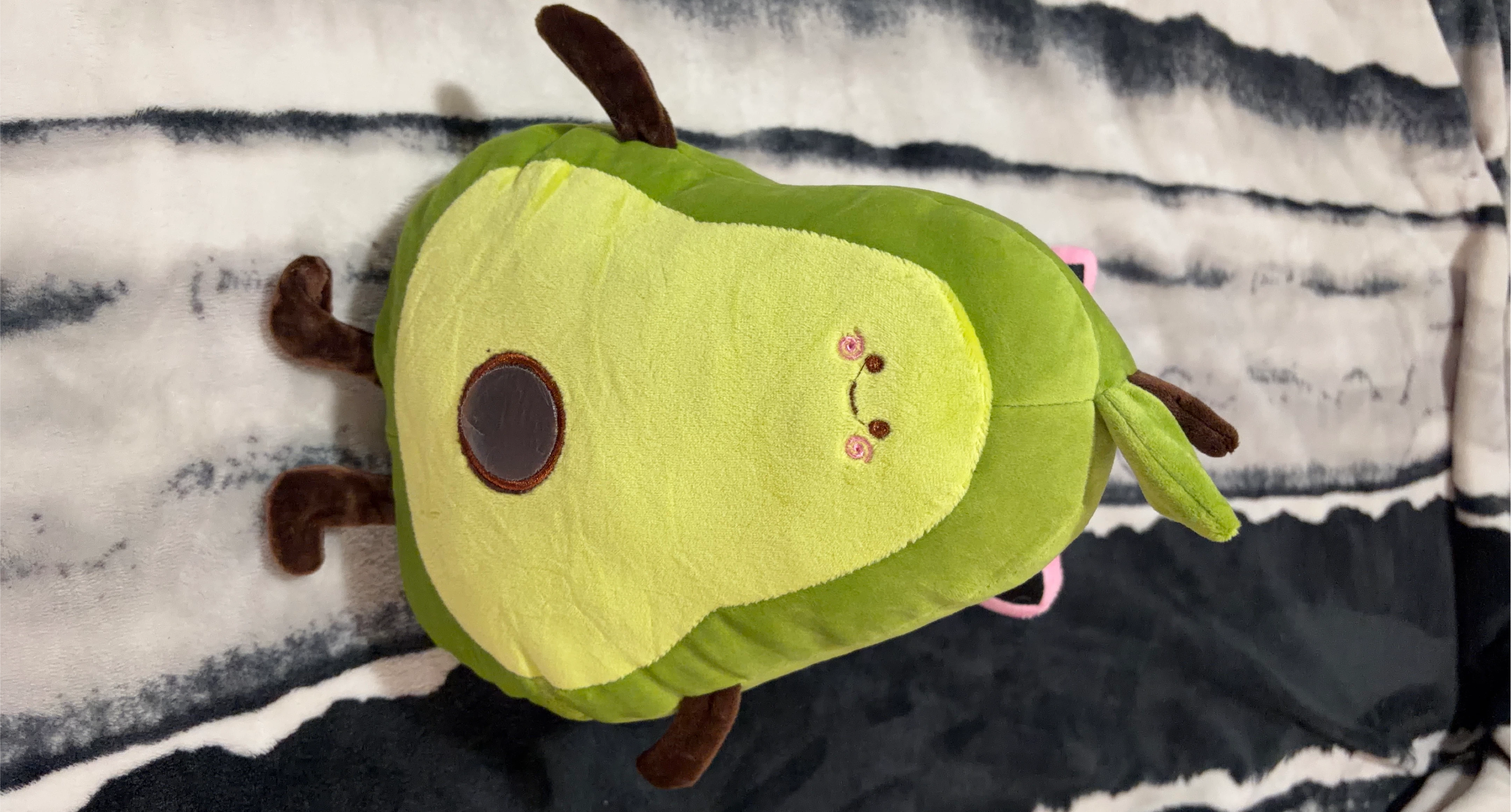 Plush Avocado Toy