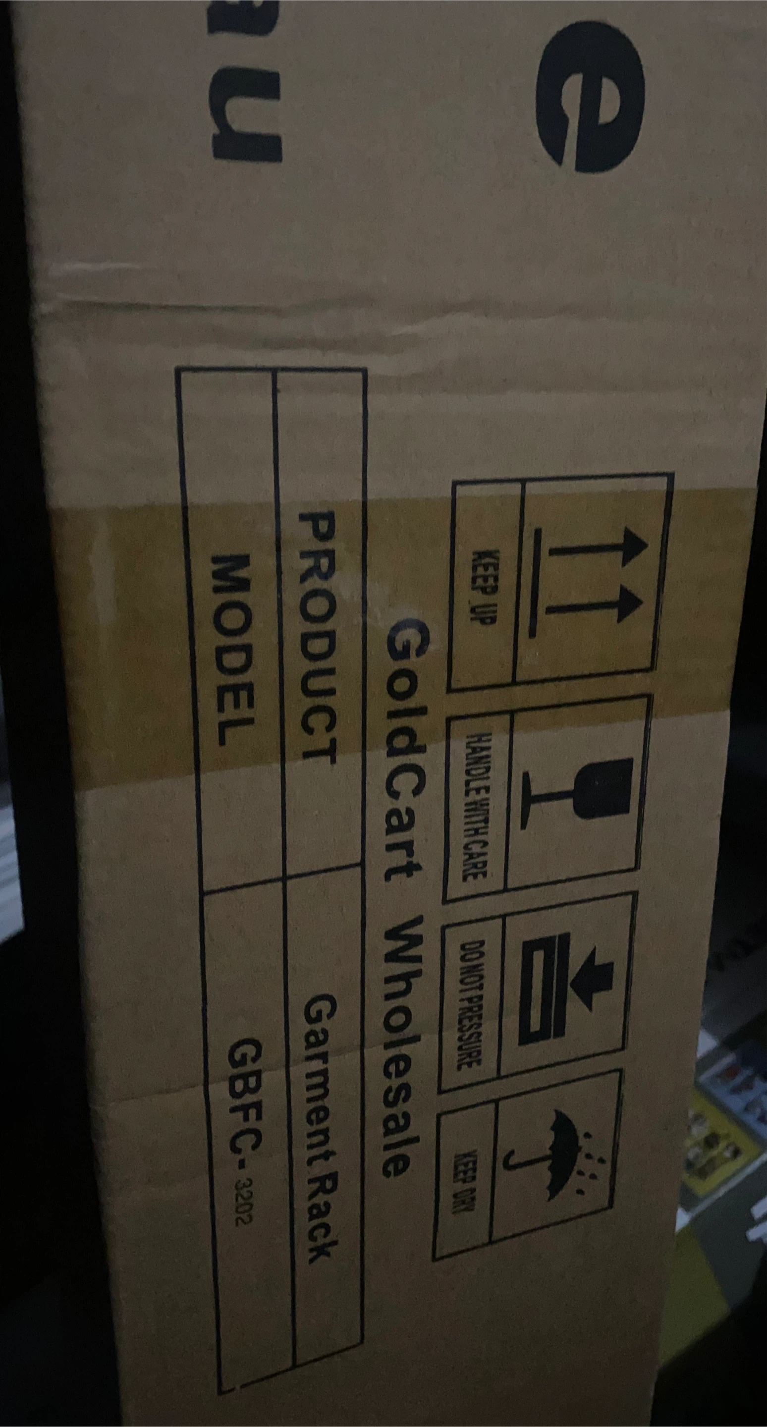 GoldCart Wholesale Garment Rack GBFC-3202