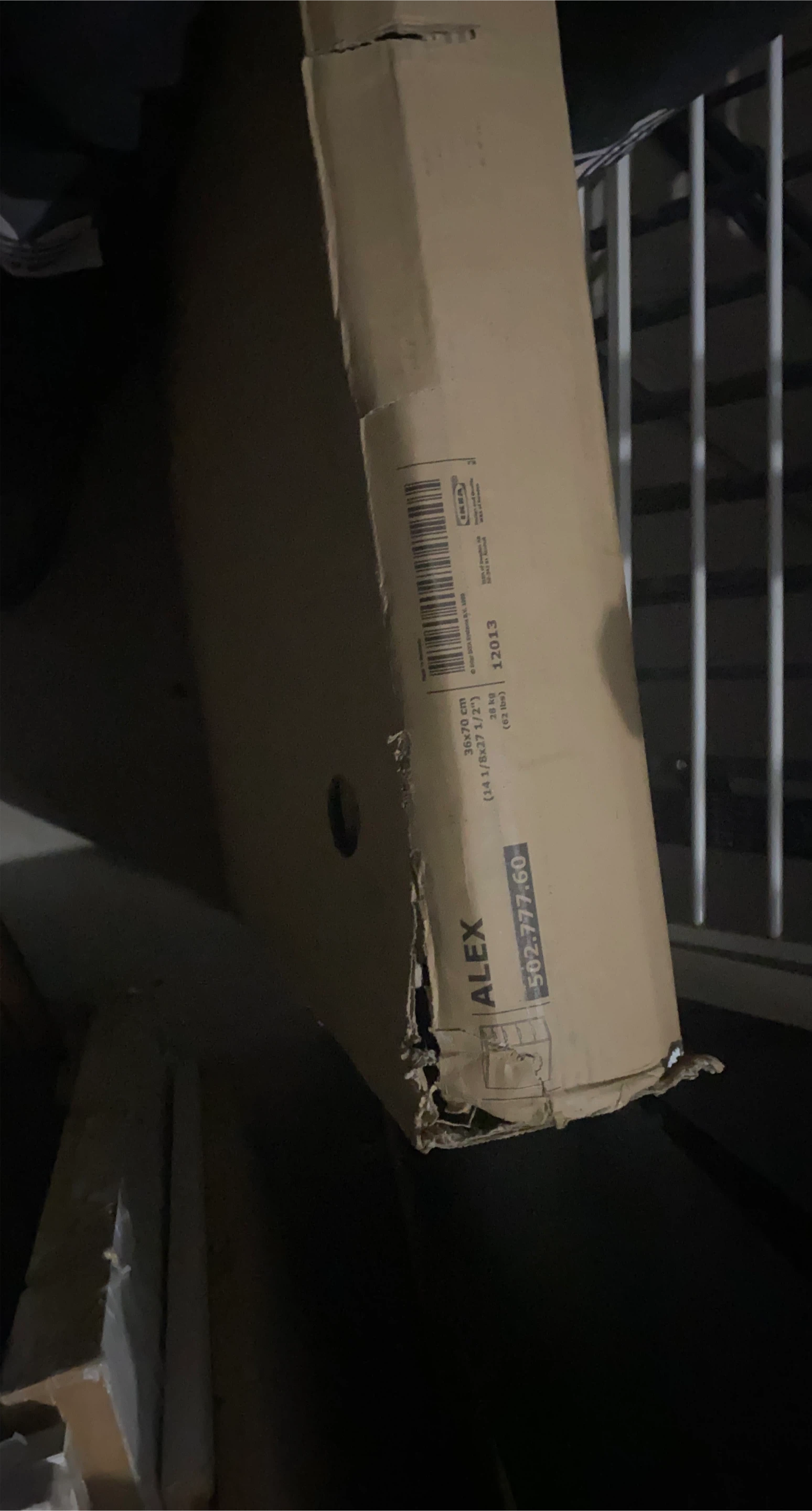 IKEA ALEX Drawer Unit