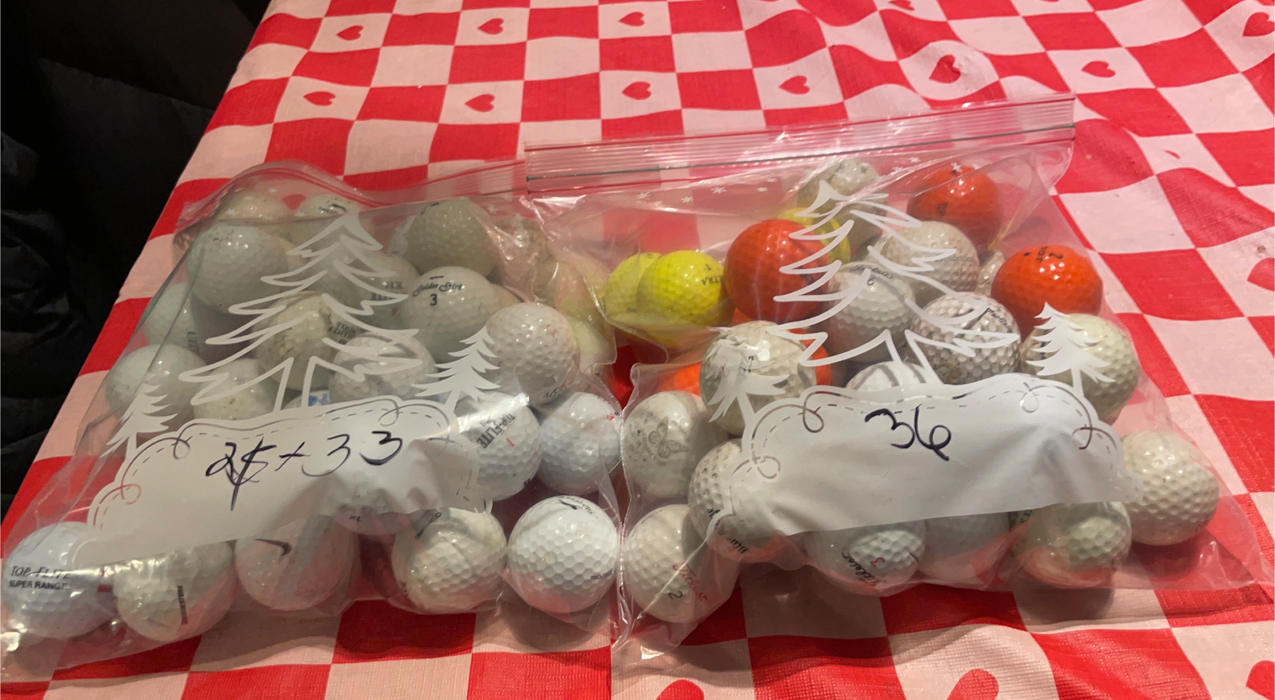 Assorted Golf Balls - Mixed Brands