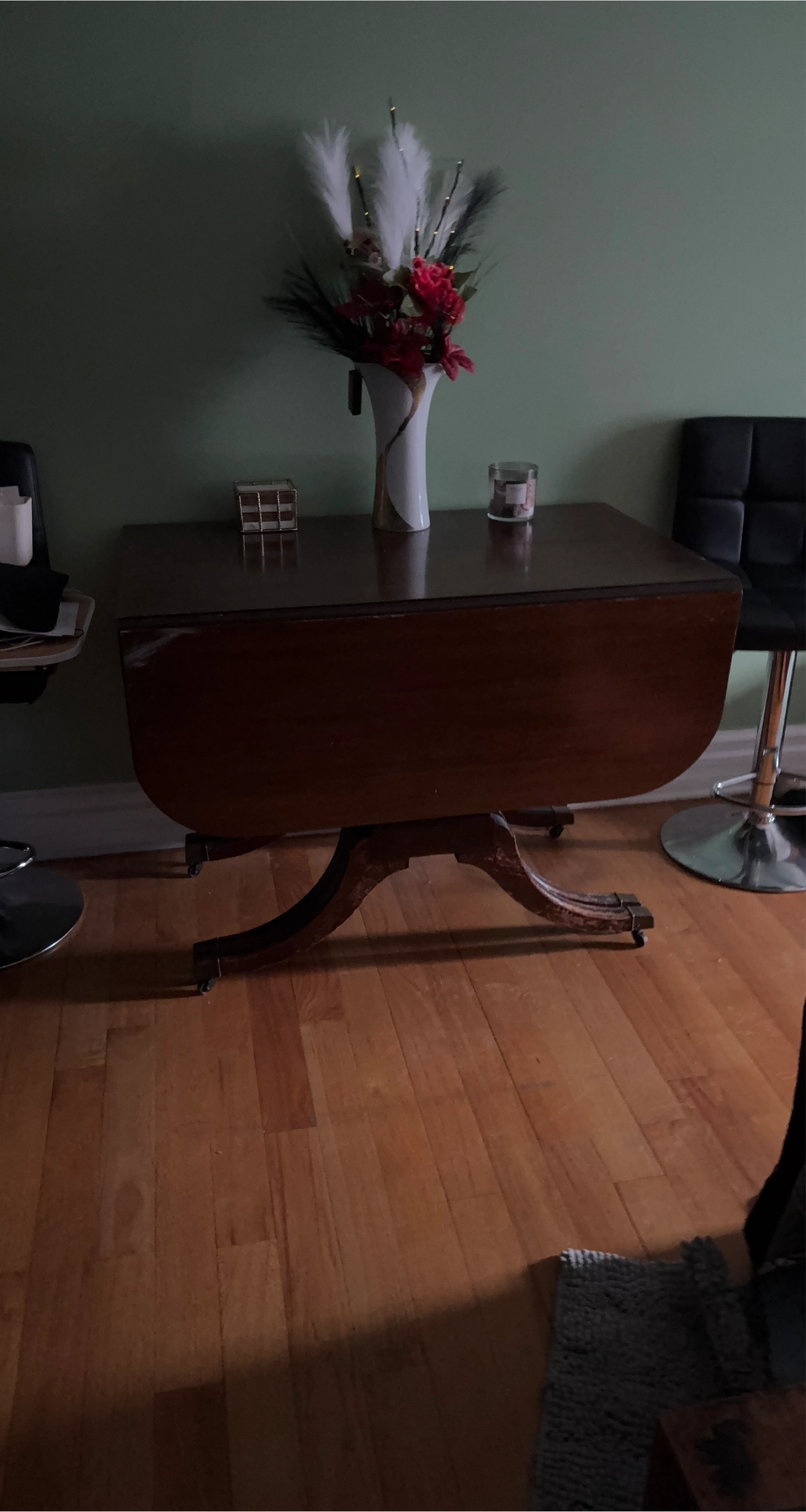 Antique Drop Leaf Dining Table