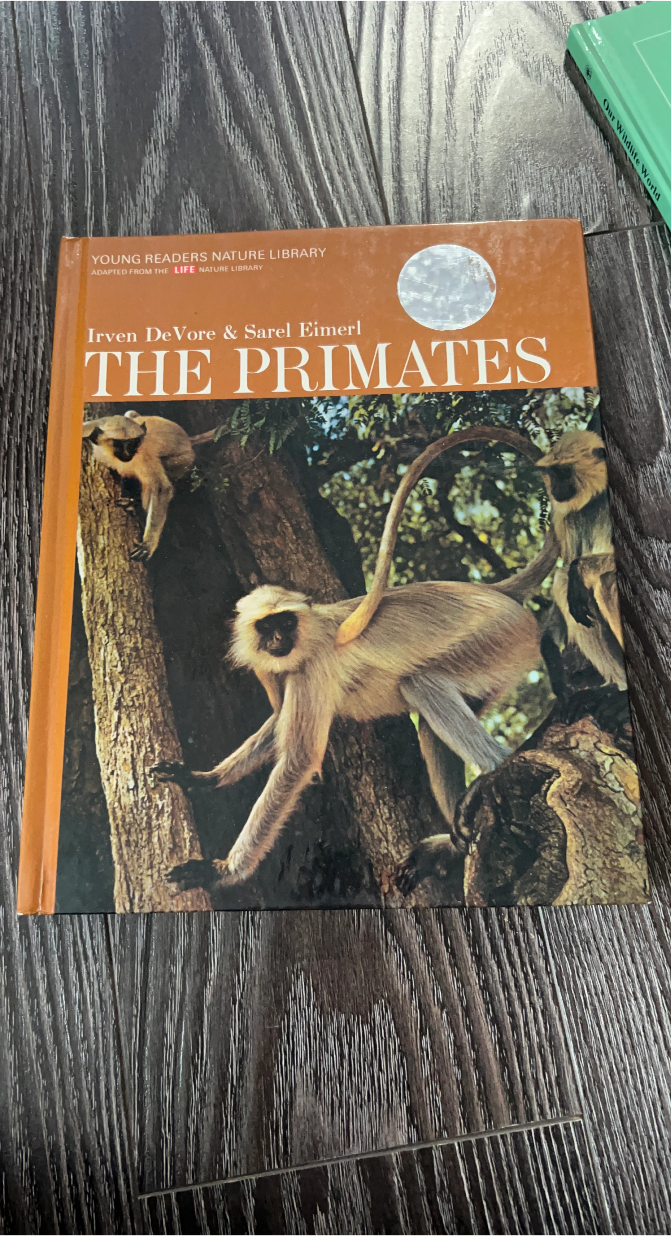 Irven de vore and sarel eimerl the primates book