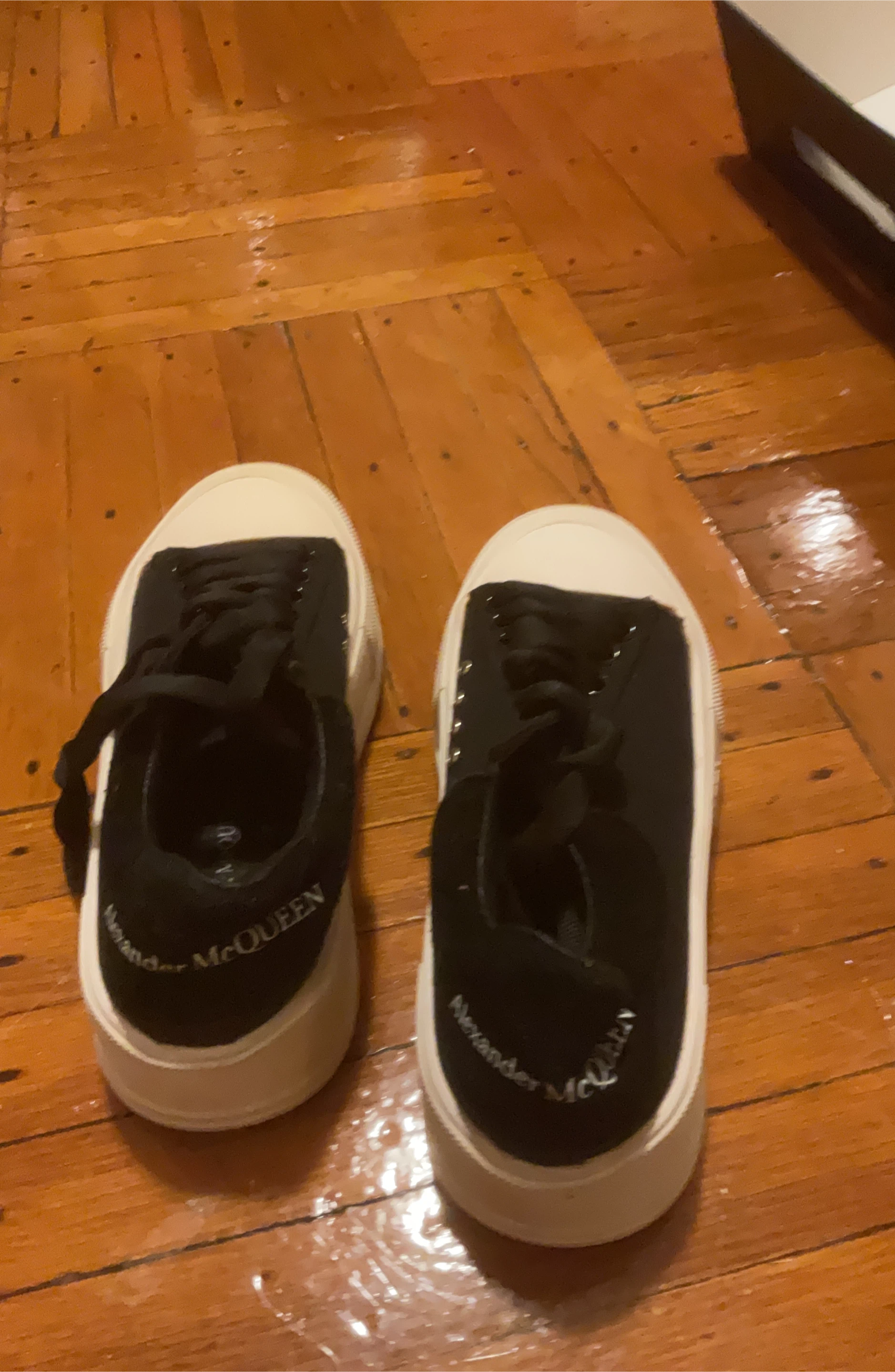 Alexander McQueen Black Sneakers