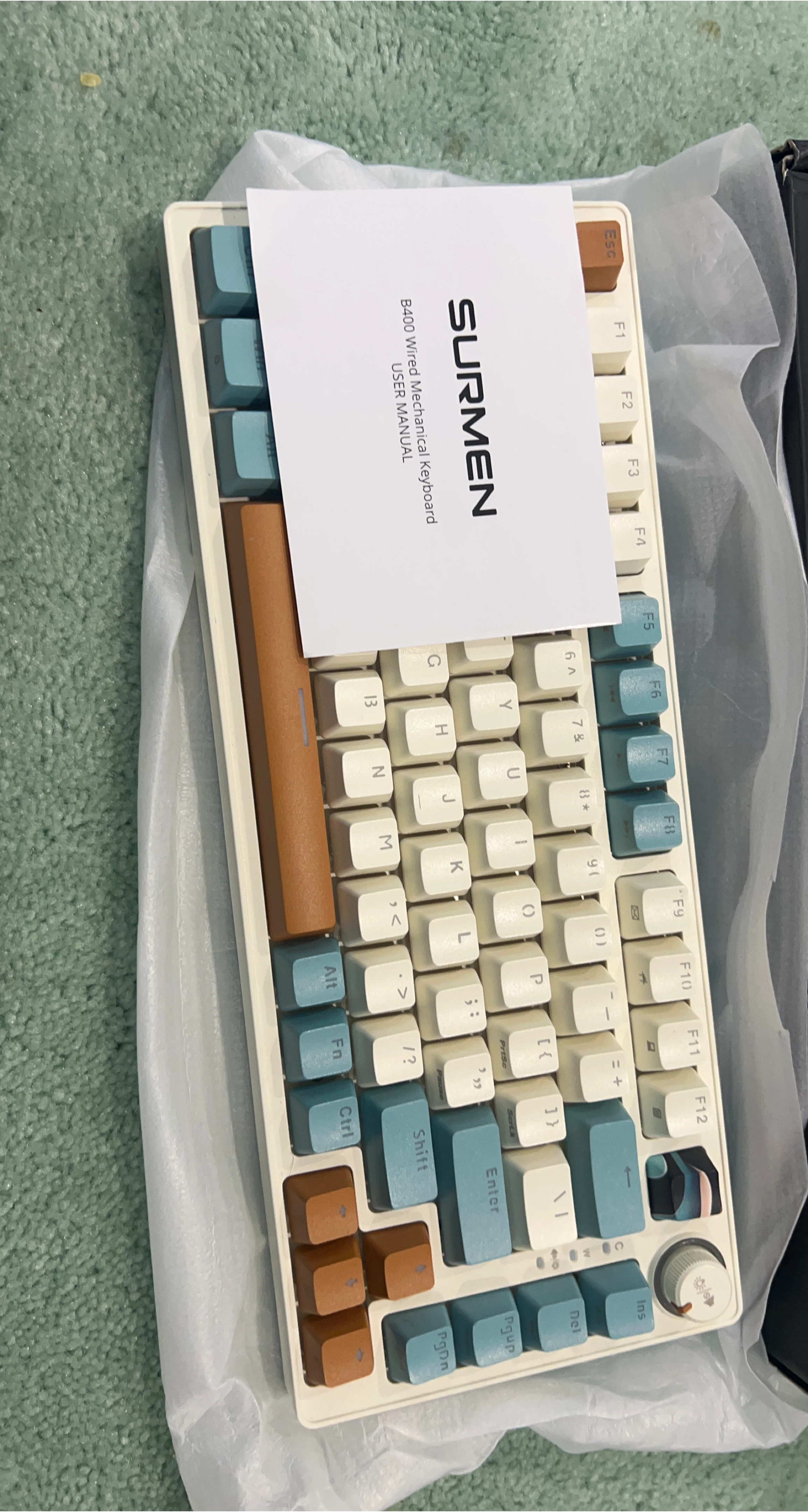 SURMEN B400 Wired Mechanical Keyboard