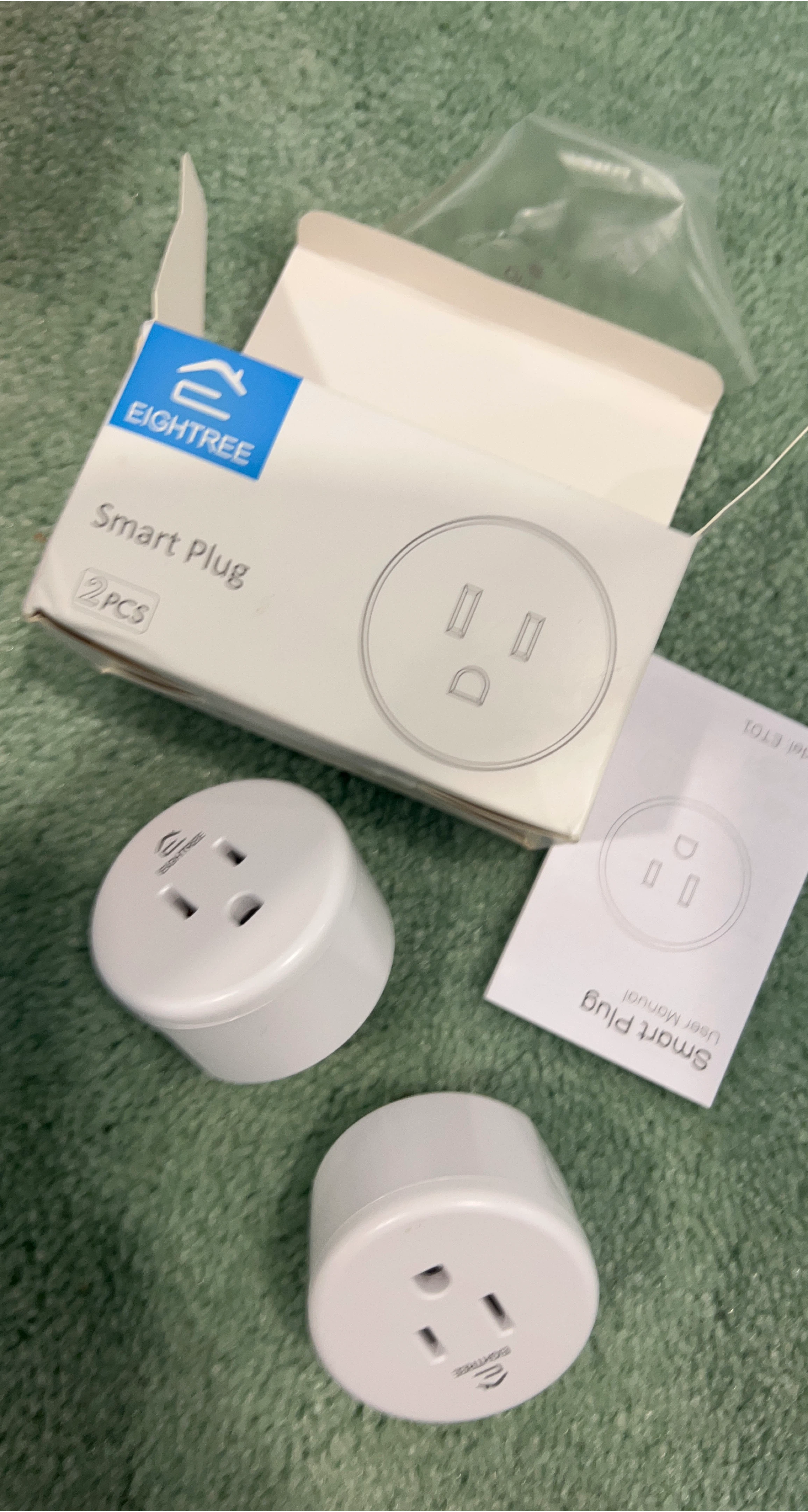 EIGHTREE Smart Plugs - 2 Pack