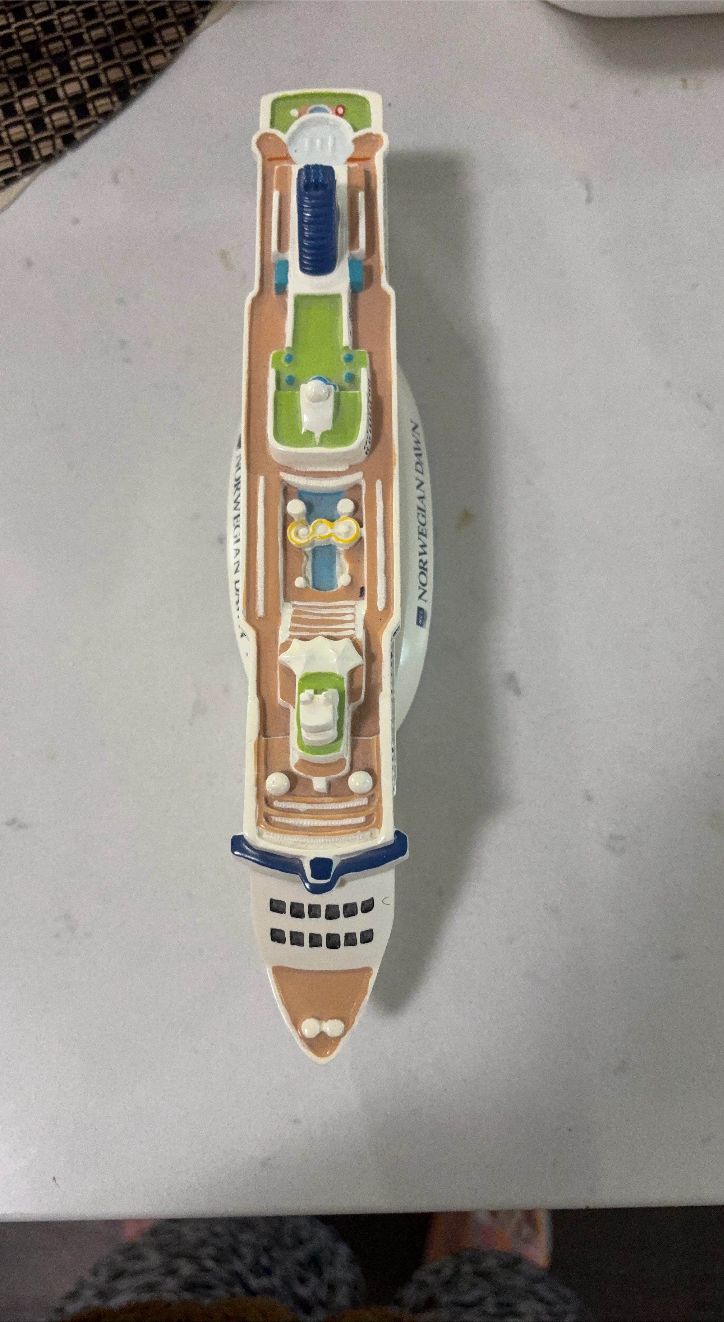 Norwegian Dawn Cruise Ship Model